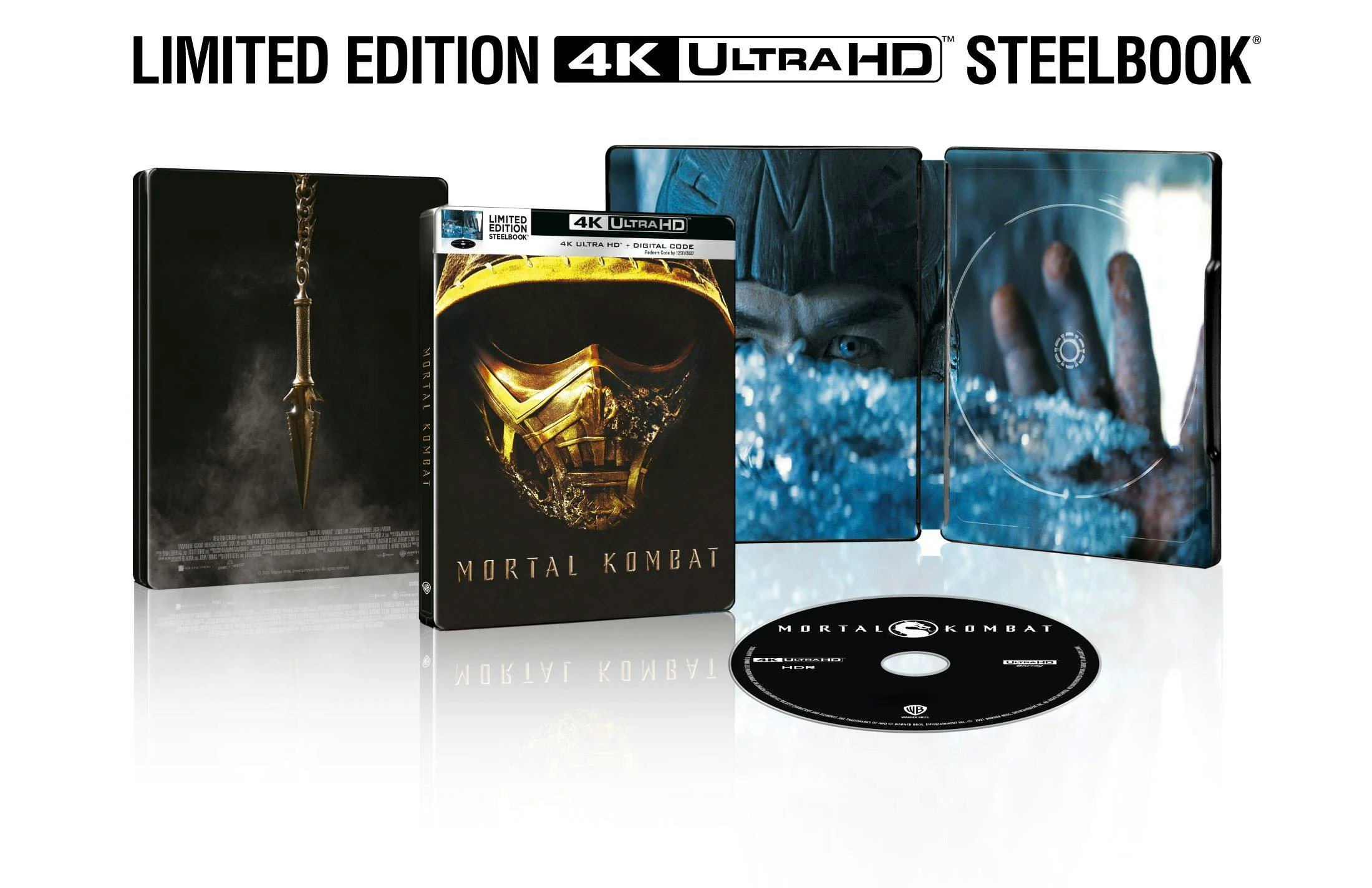 Mortal Kombat (Limited Edition 4K Ultra HD Steelbook + Digital) [UHD] - Image 4