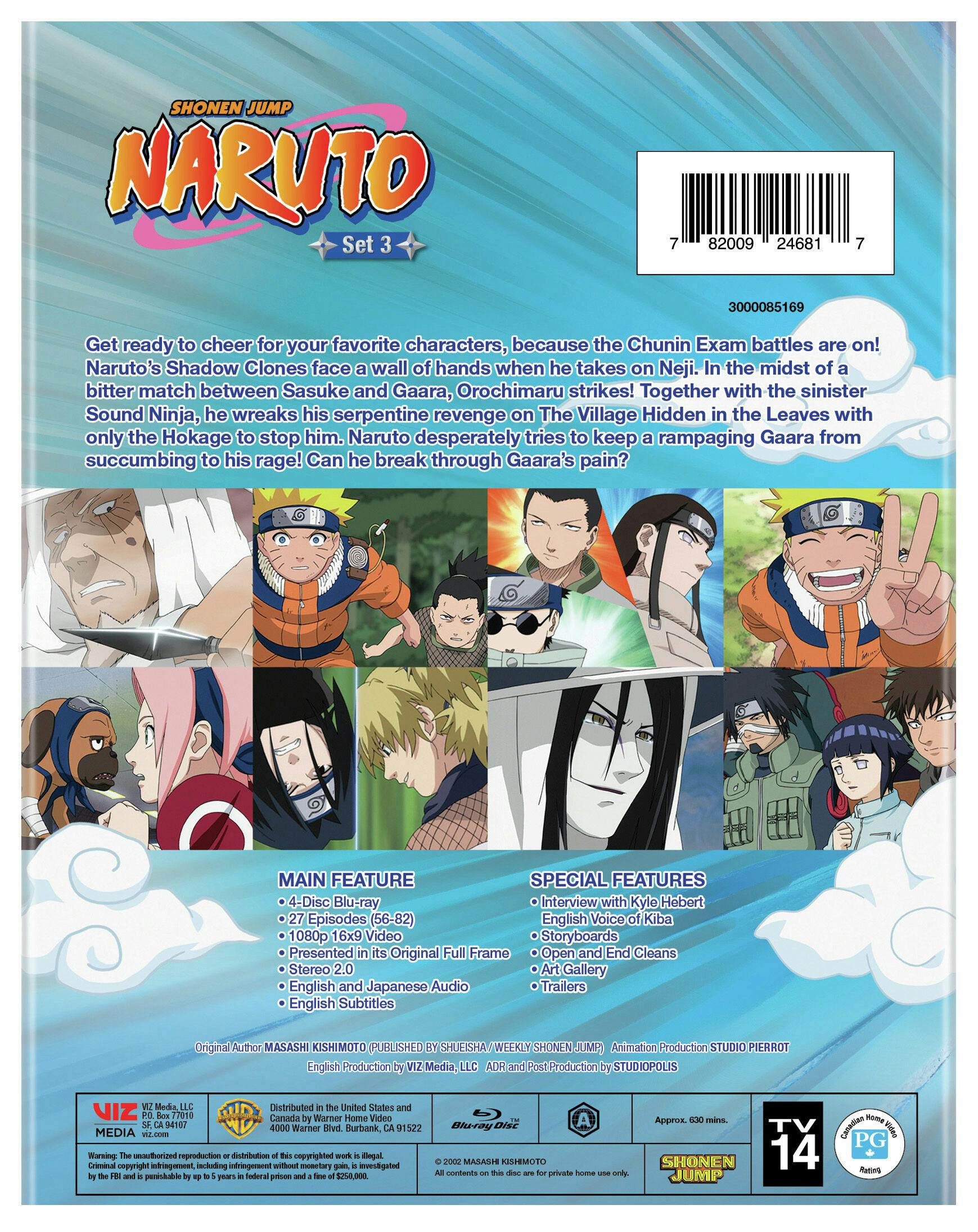 Naruto - Set 3 (Box Set) [Blu-ray] - Image 2