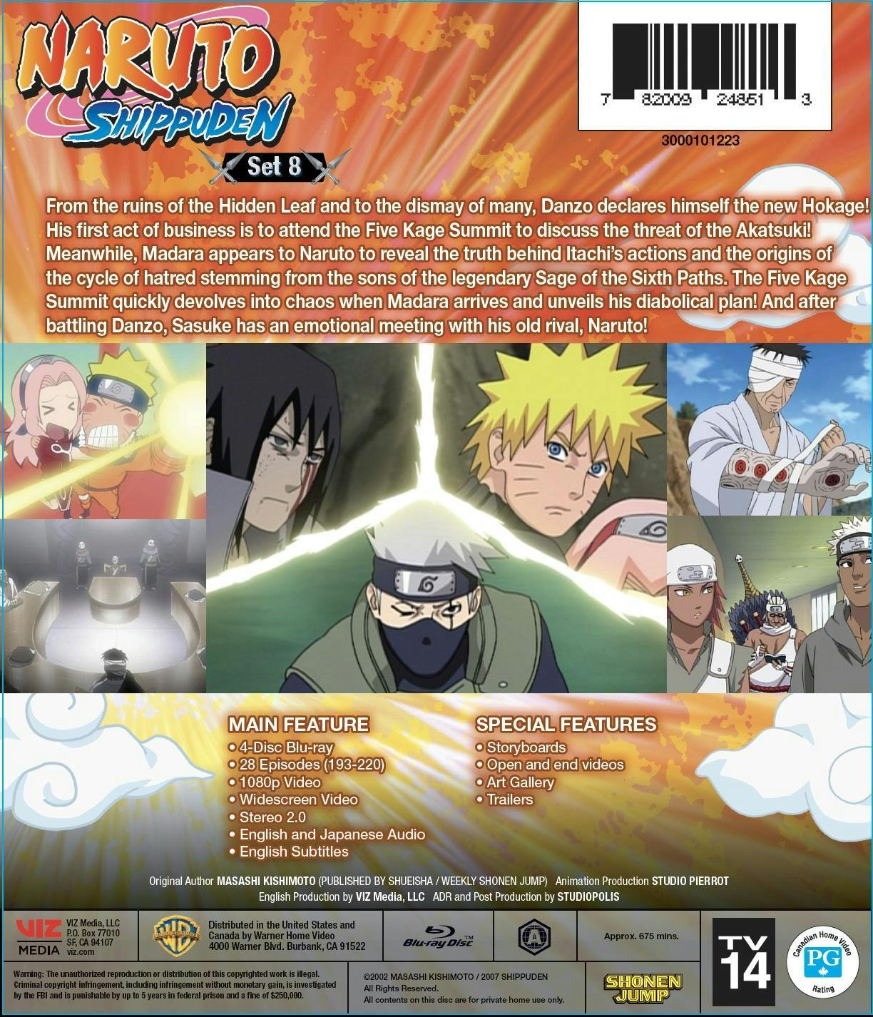 Naruto Shippuden Set 8 [Blu-ray] - Image 3
