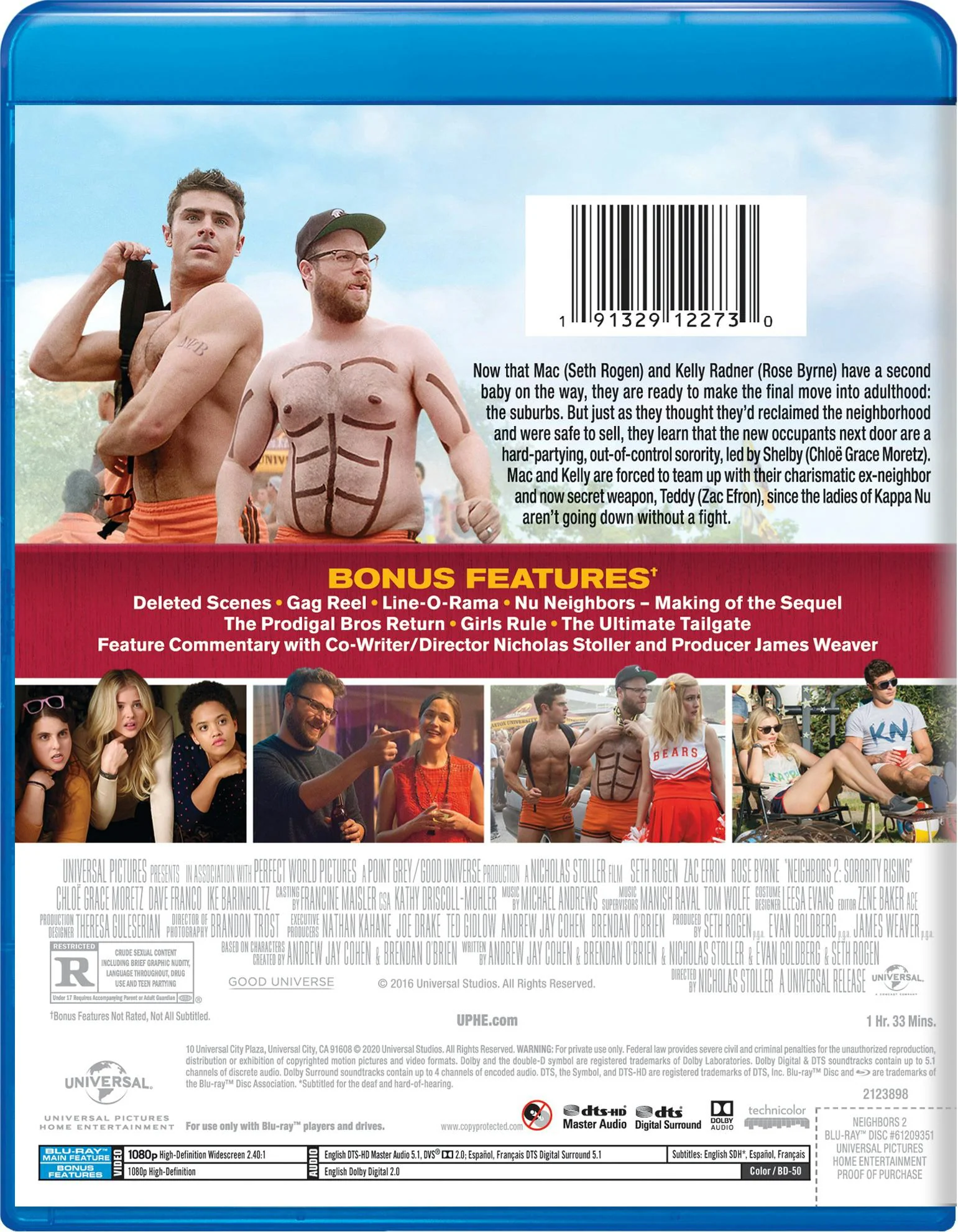 Neighbors 2 (Blu-ray New Box Art) [Blu-ray] - Image 2