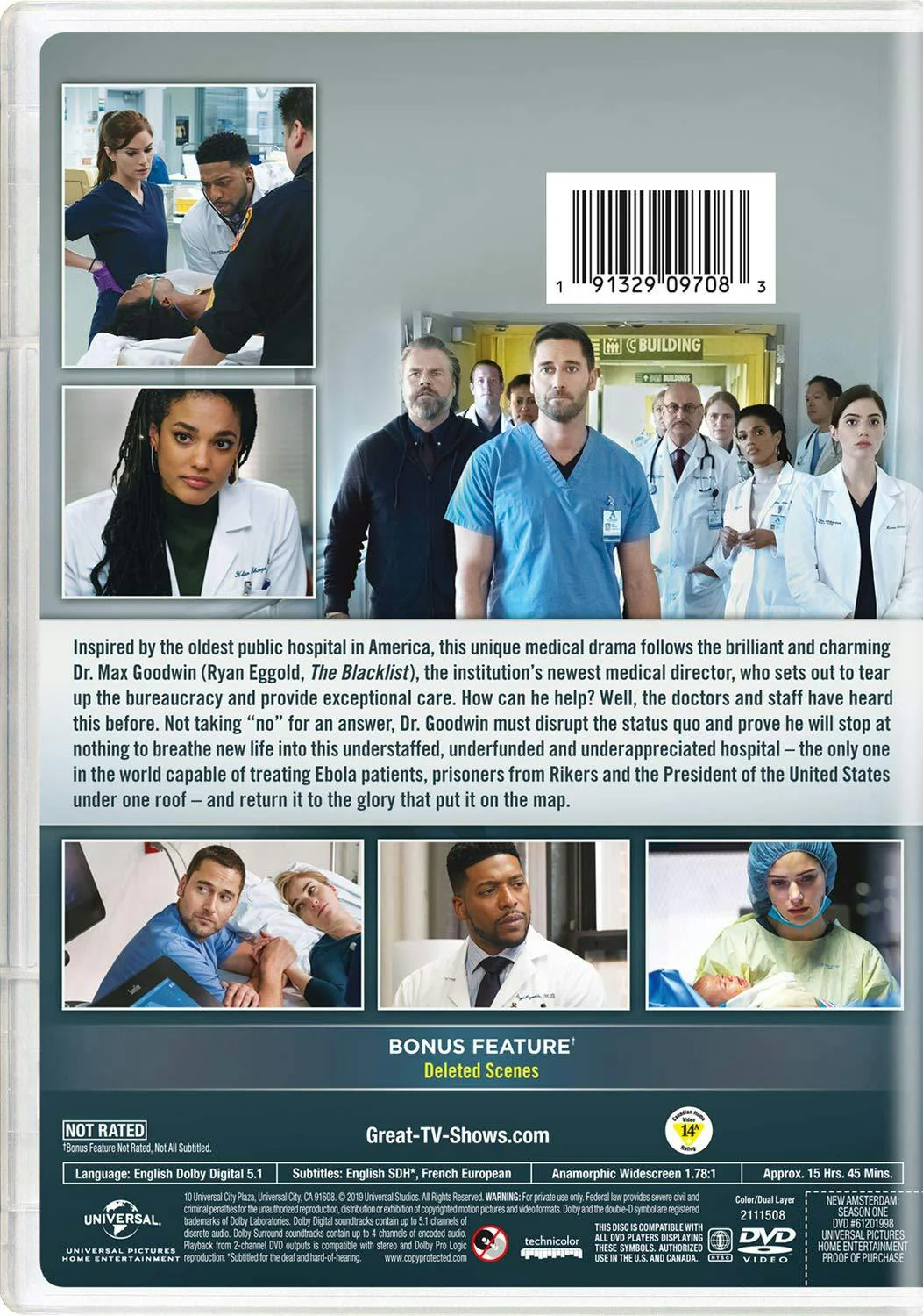 New Amsterdam: Season One [DVD] - Image 2