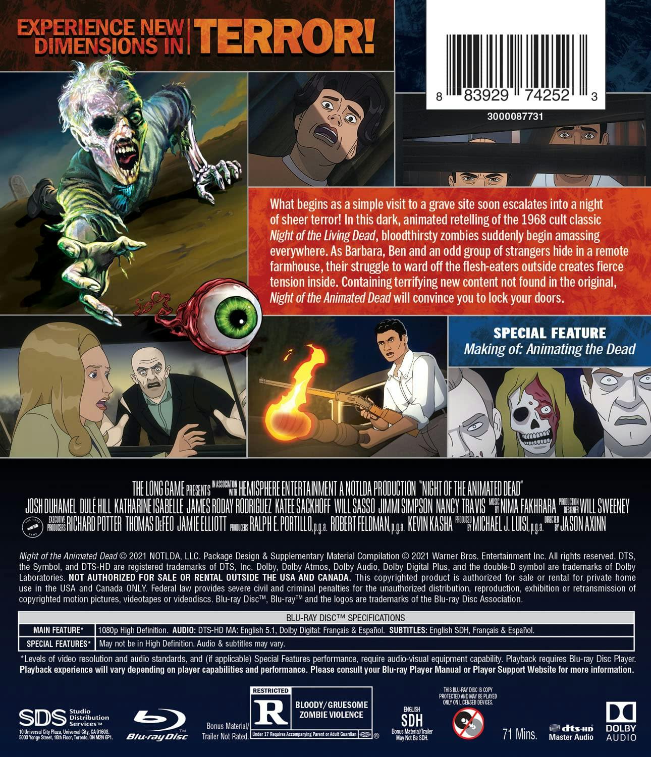 Night of the Animated Dead [Blu-ray] - Image 3