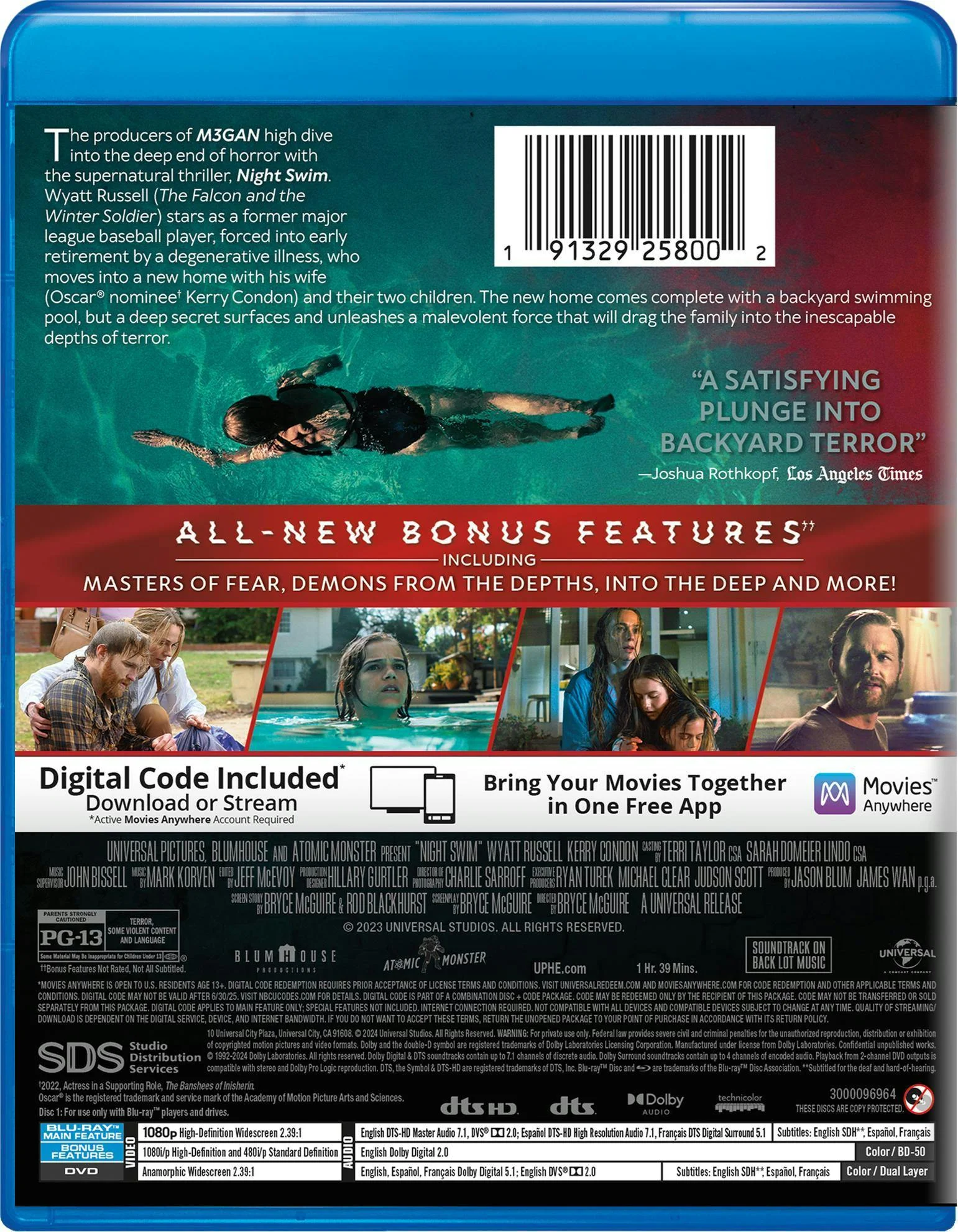 Night Swim (with DVD) [Blu-ray] - Image 3