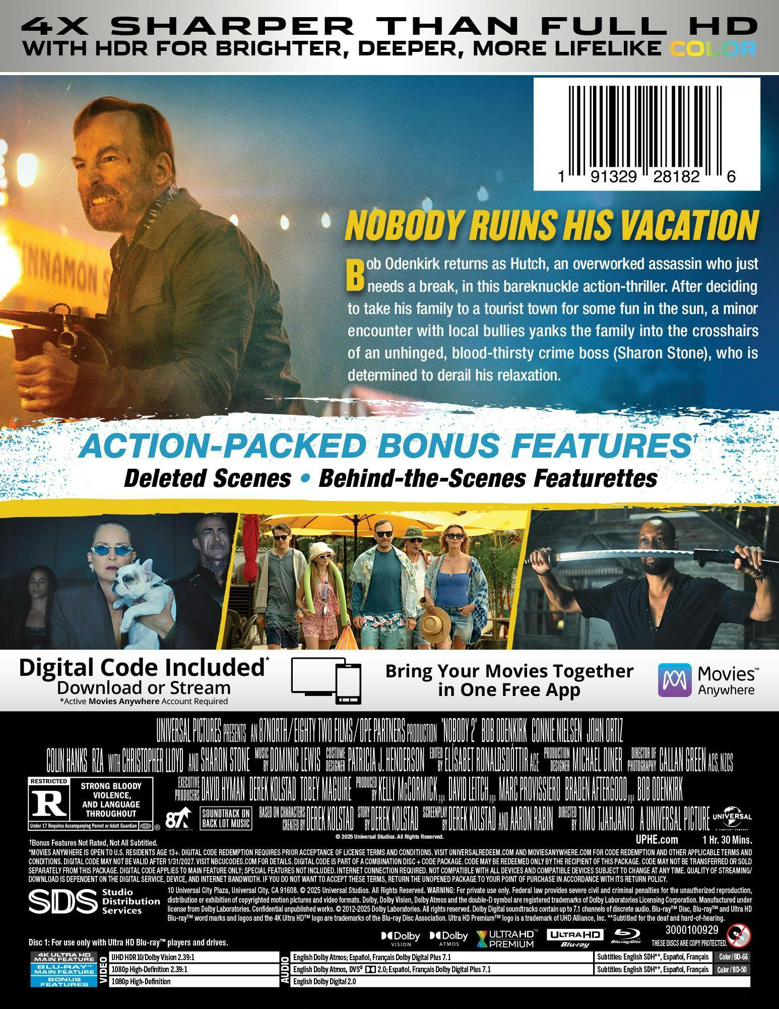 Nobody 2 (Limited Edition 4K Ultra HD Steelbook + Blu-ray + Digital) [UHD] - Image 2