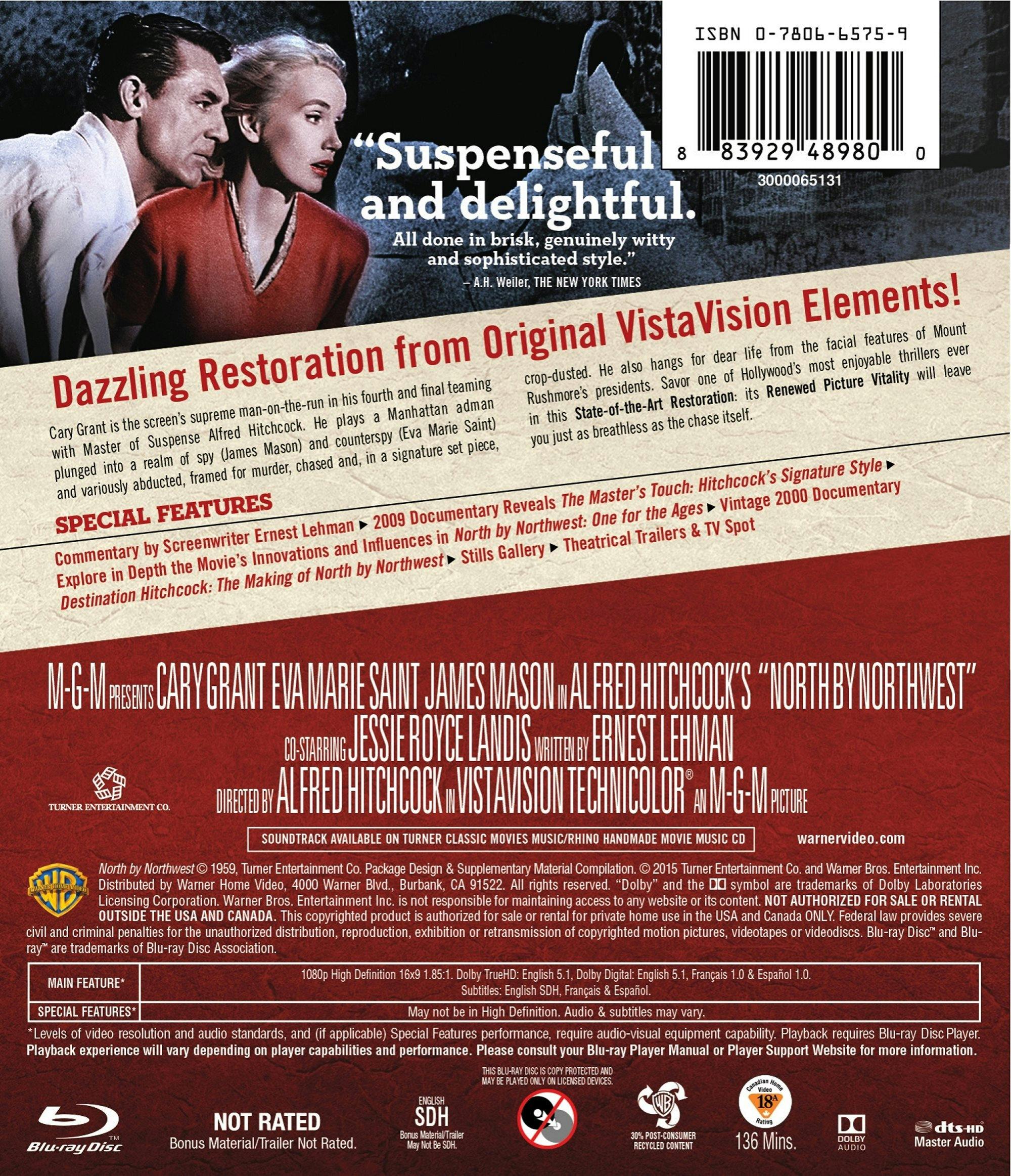 North By Northwest [Blu-ray] - Image 2
