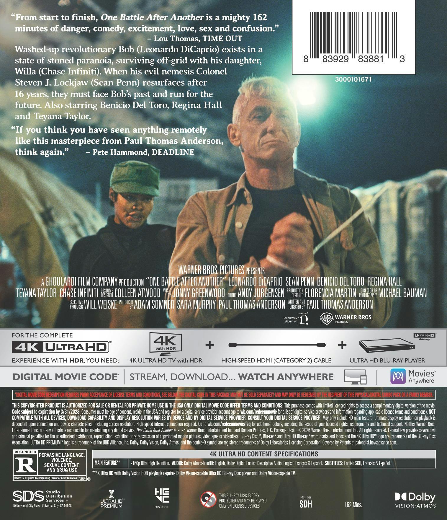 One Battle After Another (4K Ultra HD + Digital) [UHD] - Image 3