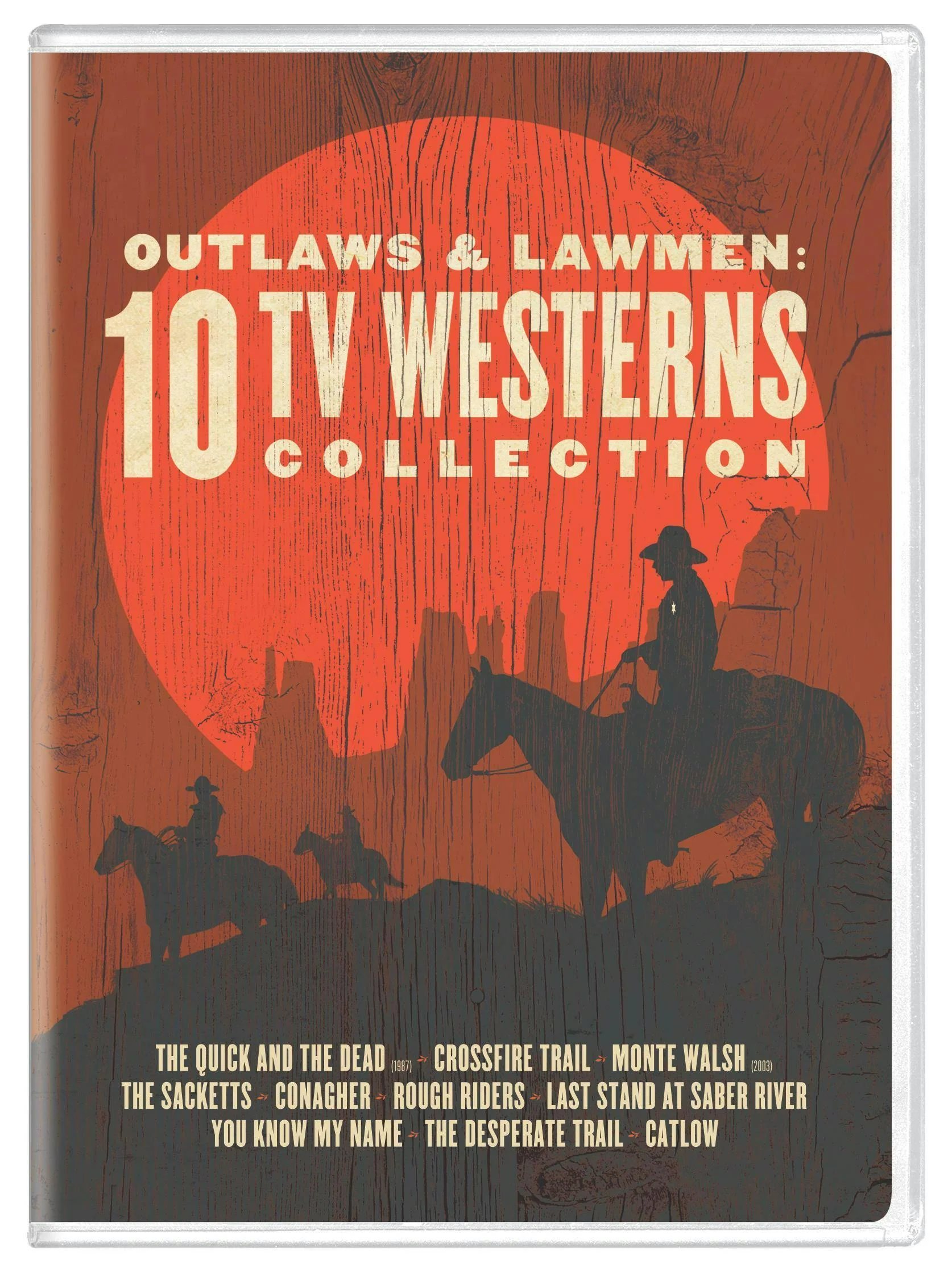 Outlaws & Lawmen - 10 TV Westerns Collection - Repackaged [DVD]