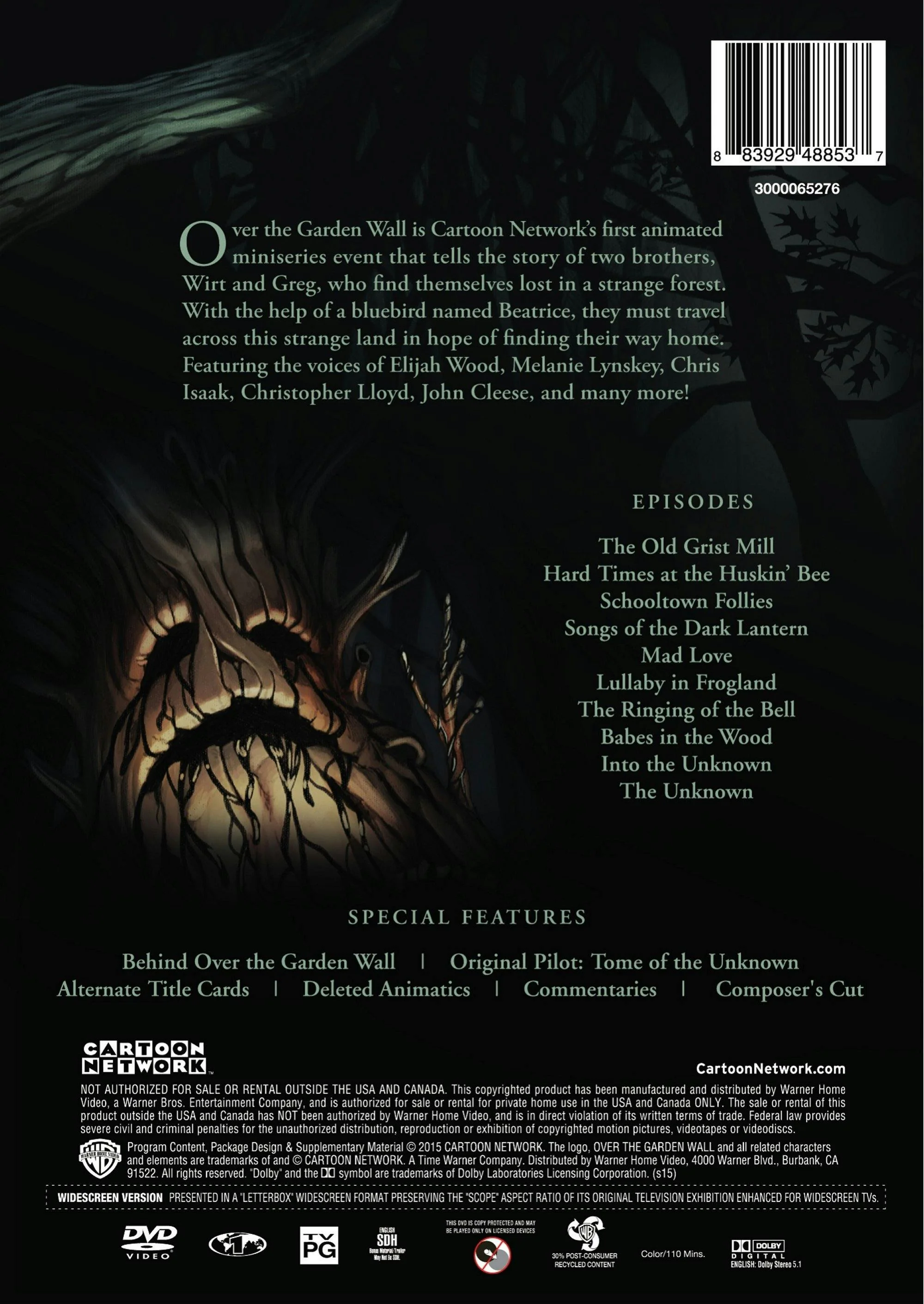 Over the Garden Wall [DVD] - Image 2