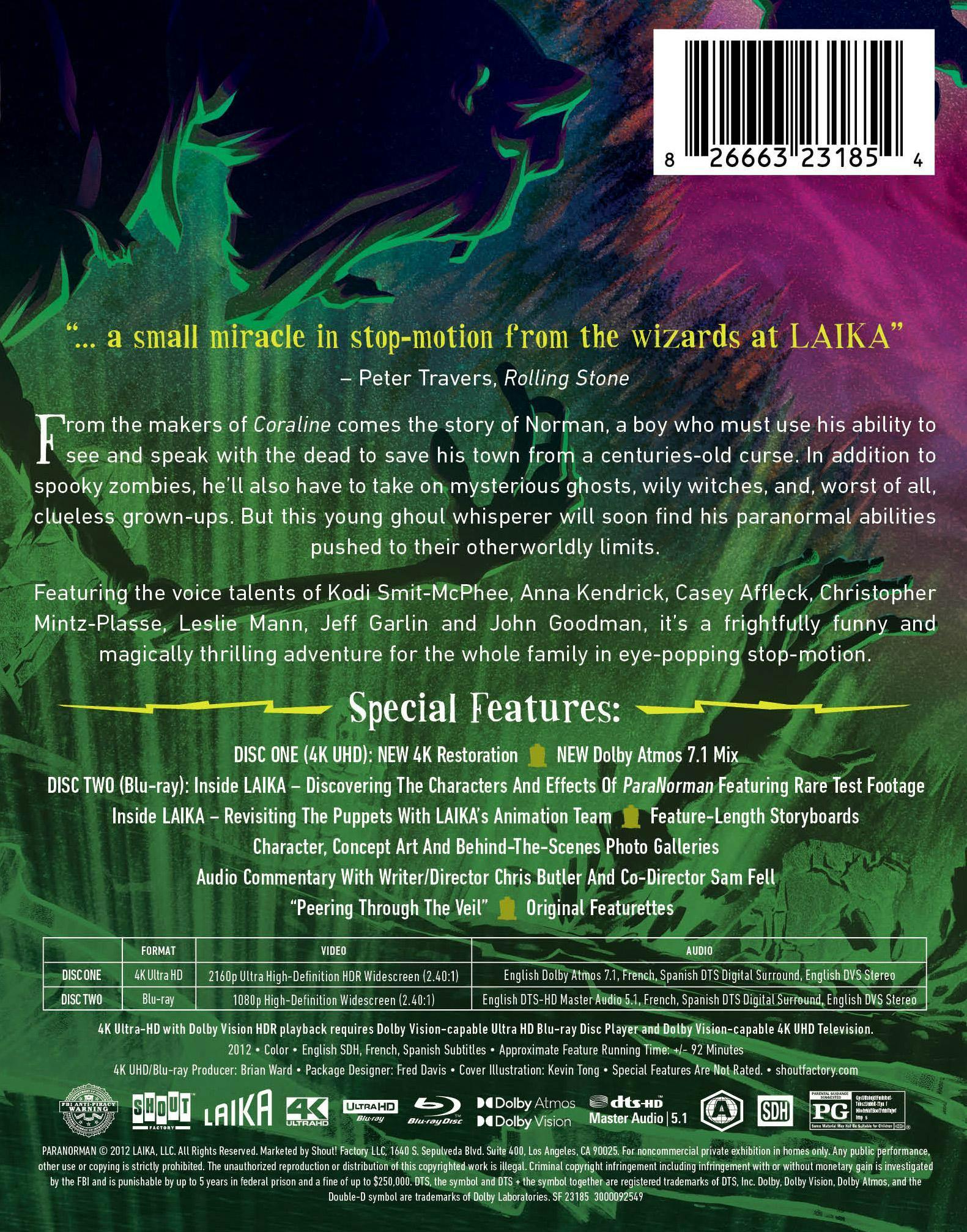 ParaNorman [Limited Edition Steelbook] (4K UHD) [UHD] - Image 3