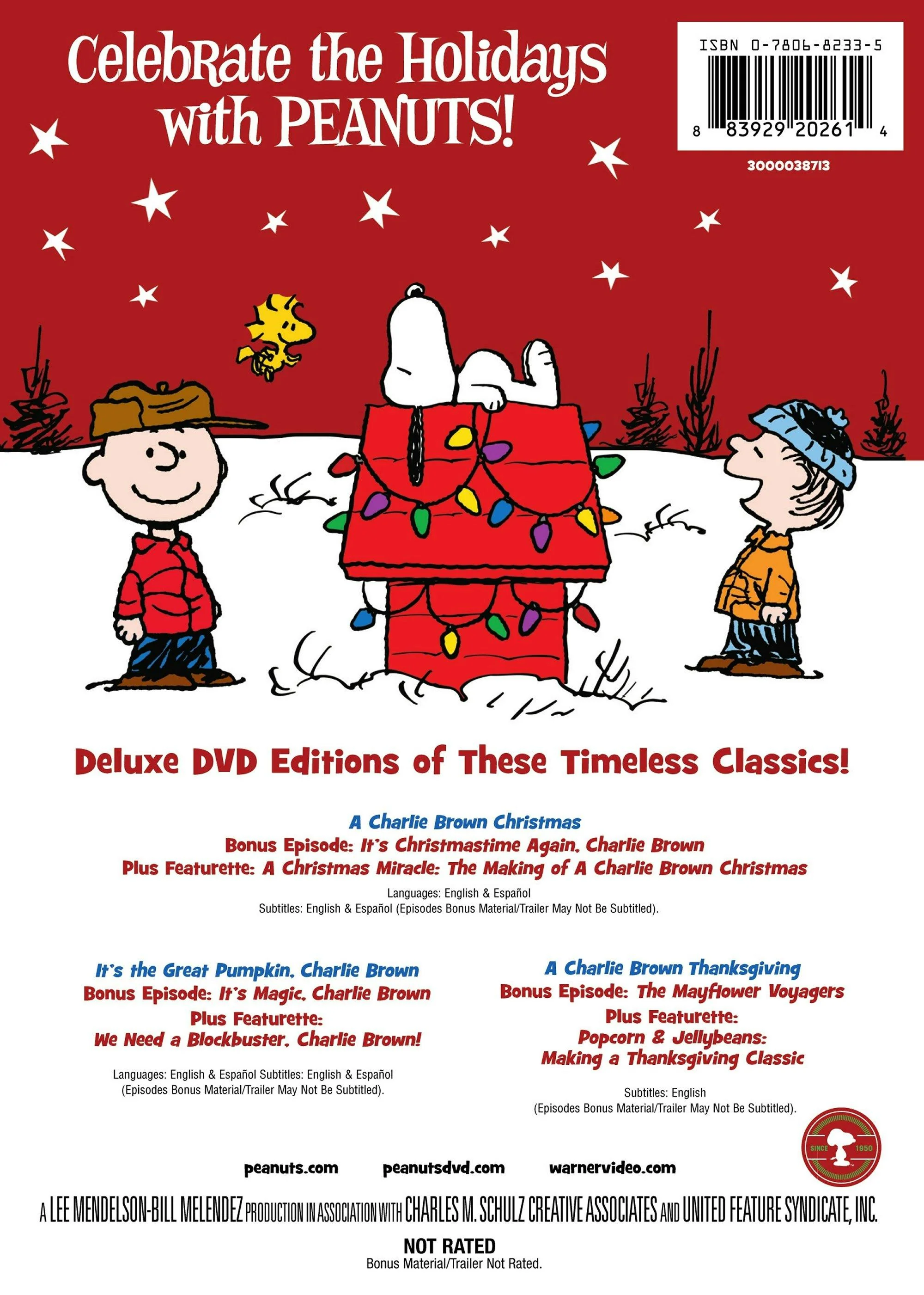 Peanuts: Holiday Collection (Box Set) [DVD] - Image 3