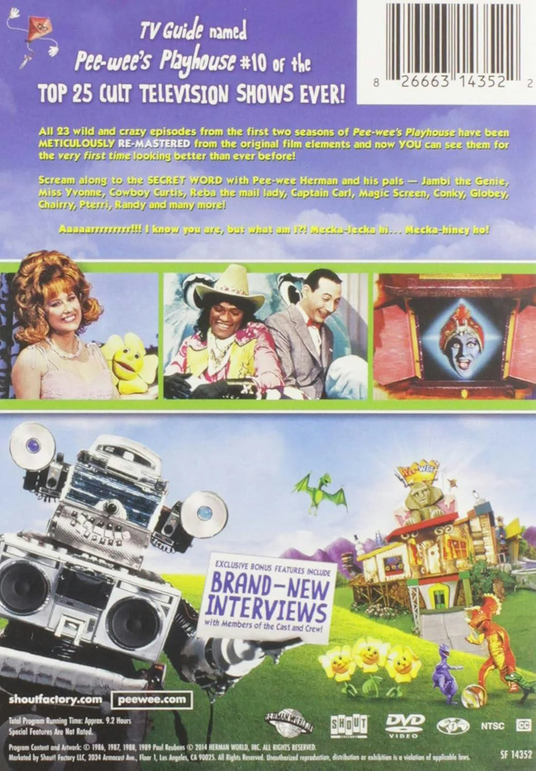 Pee-wee's Playhouse: Seasons 1 & 2 - Special Edition [DVD] - Image 2
