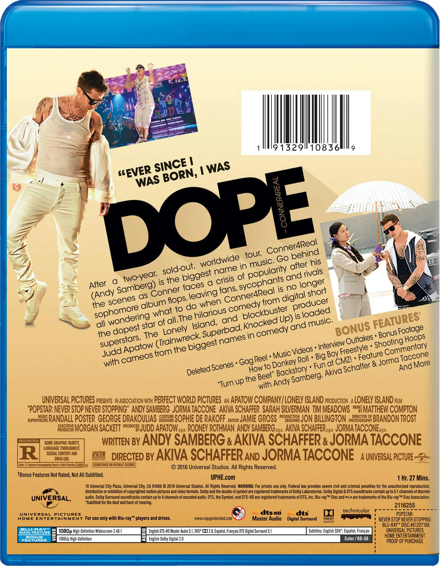 Popstar - Never Stop Never Stopping [Blu-ray] - Image 3