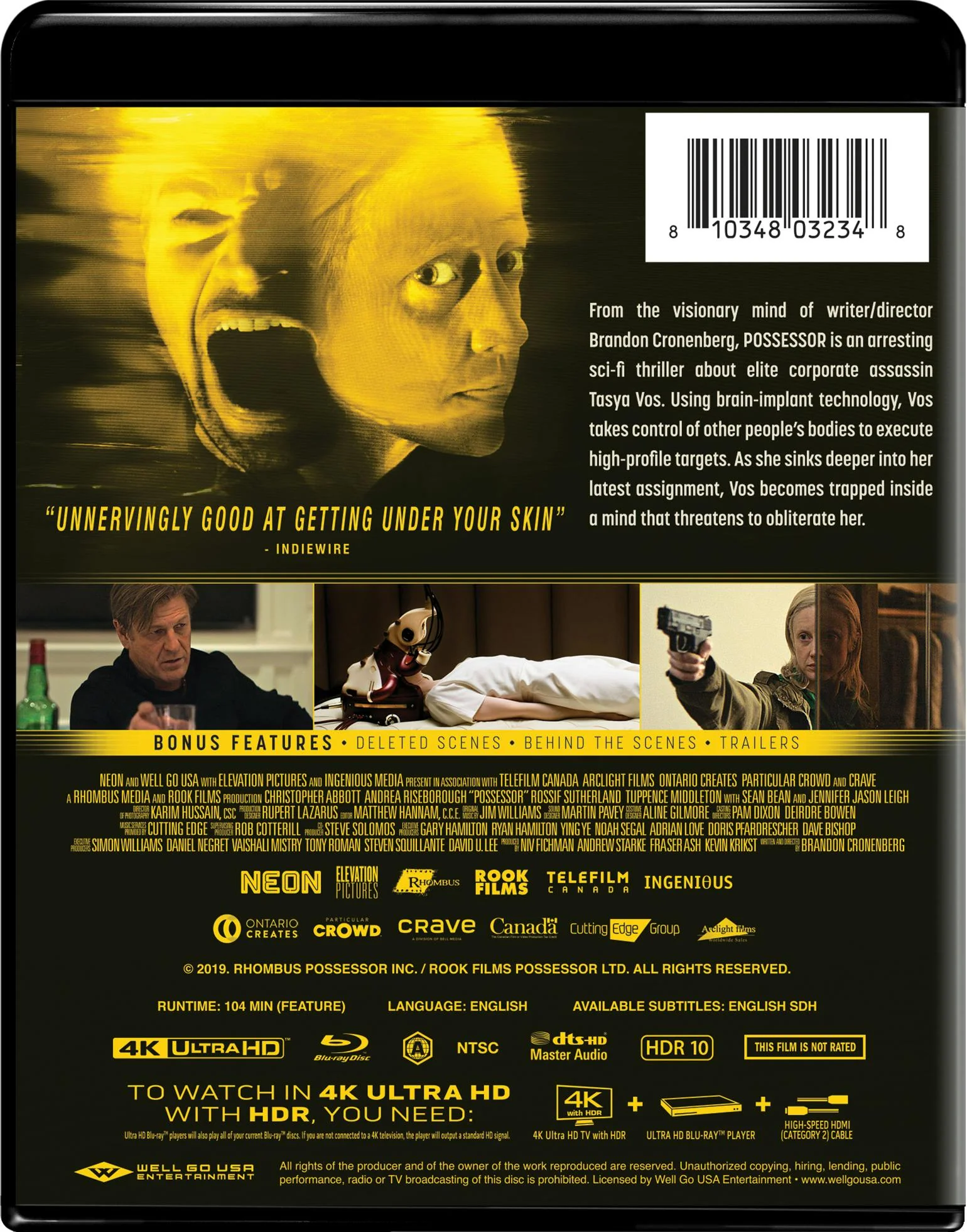 Possessor (4K Ultra HD + Blu-ray) [UHD] - Image 2
