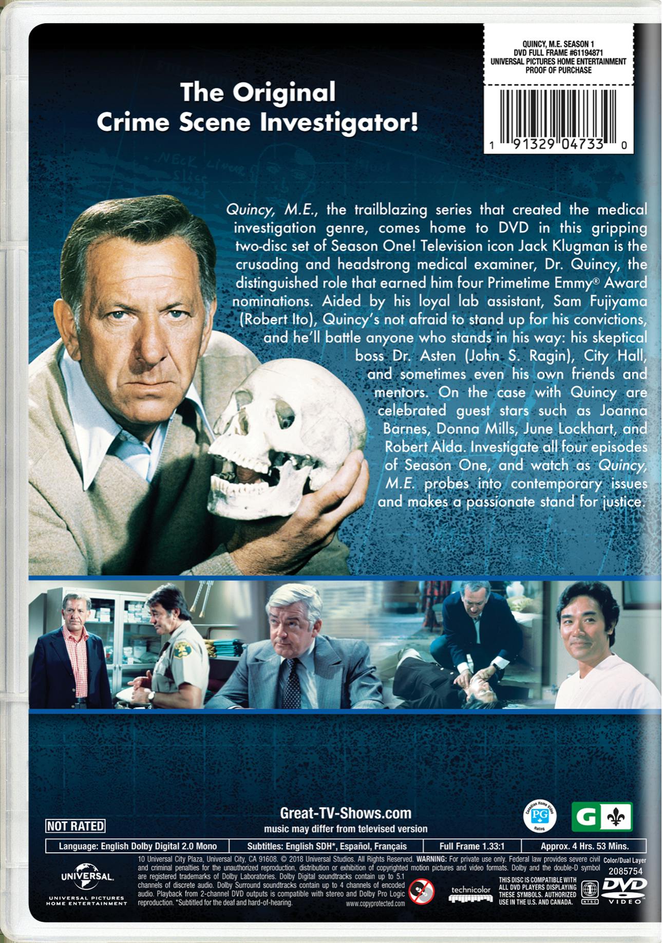 Quincy, M.E.: Season 1 [DVD] - Image 2