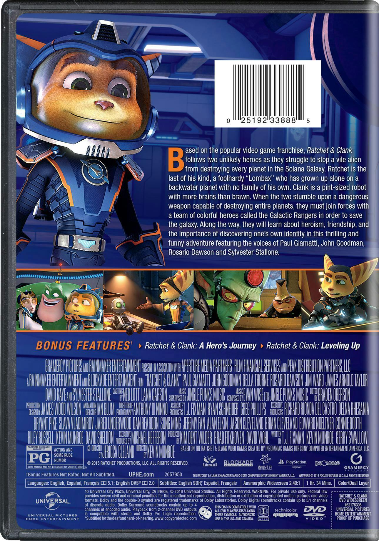 Ratchet and Clank [DVD] - Image 2
