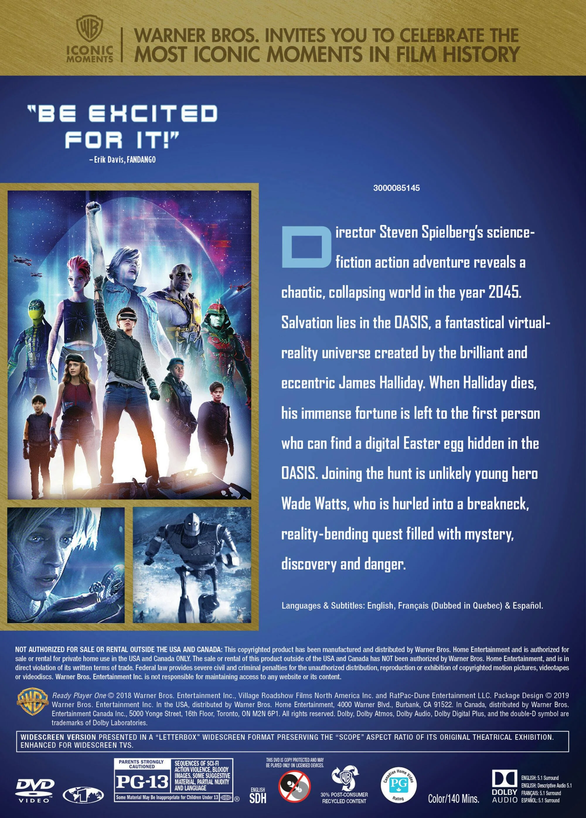 Ready Player One [DVD] - Image 3