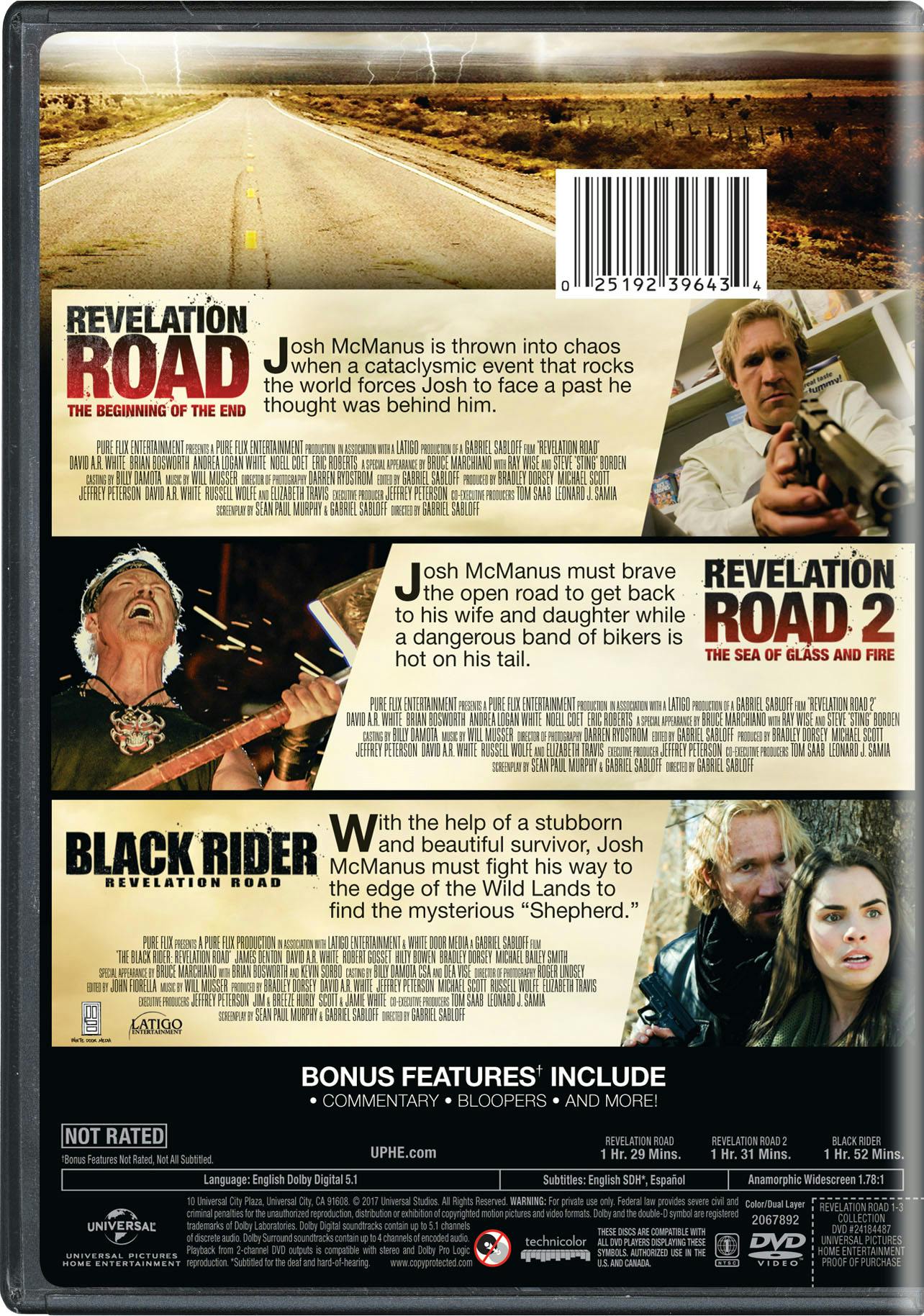 Revelation Road 1-3 (DVD Triple Feature) [DVD] - Image 2
