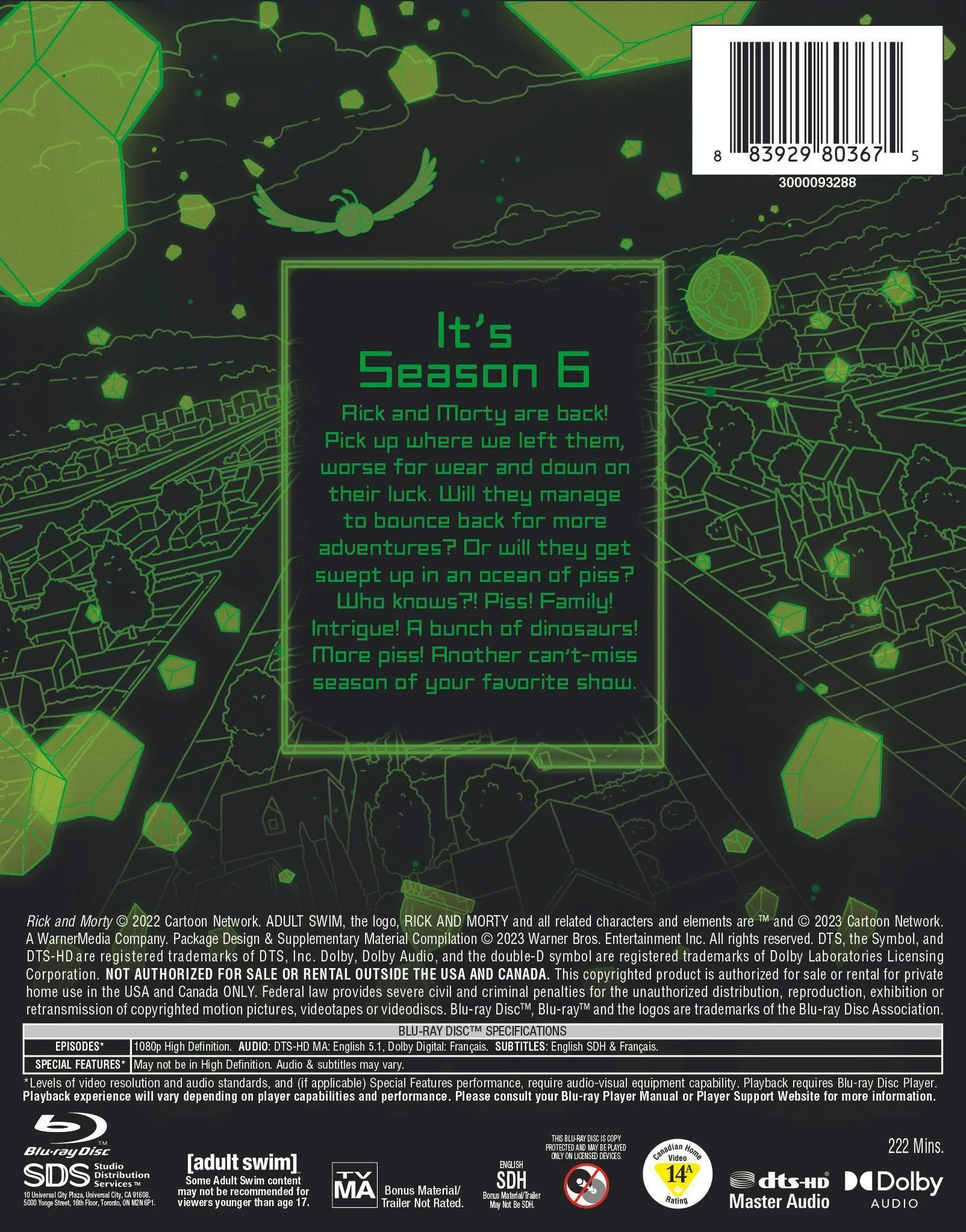 Rick and Morty: Season 6 [Blu-ray] - Image 2