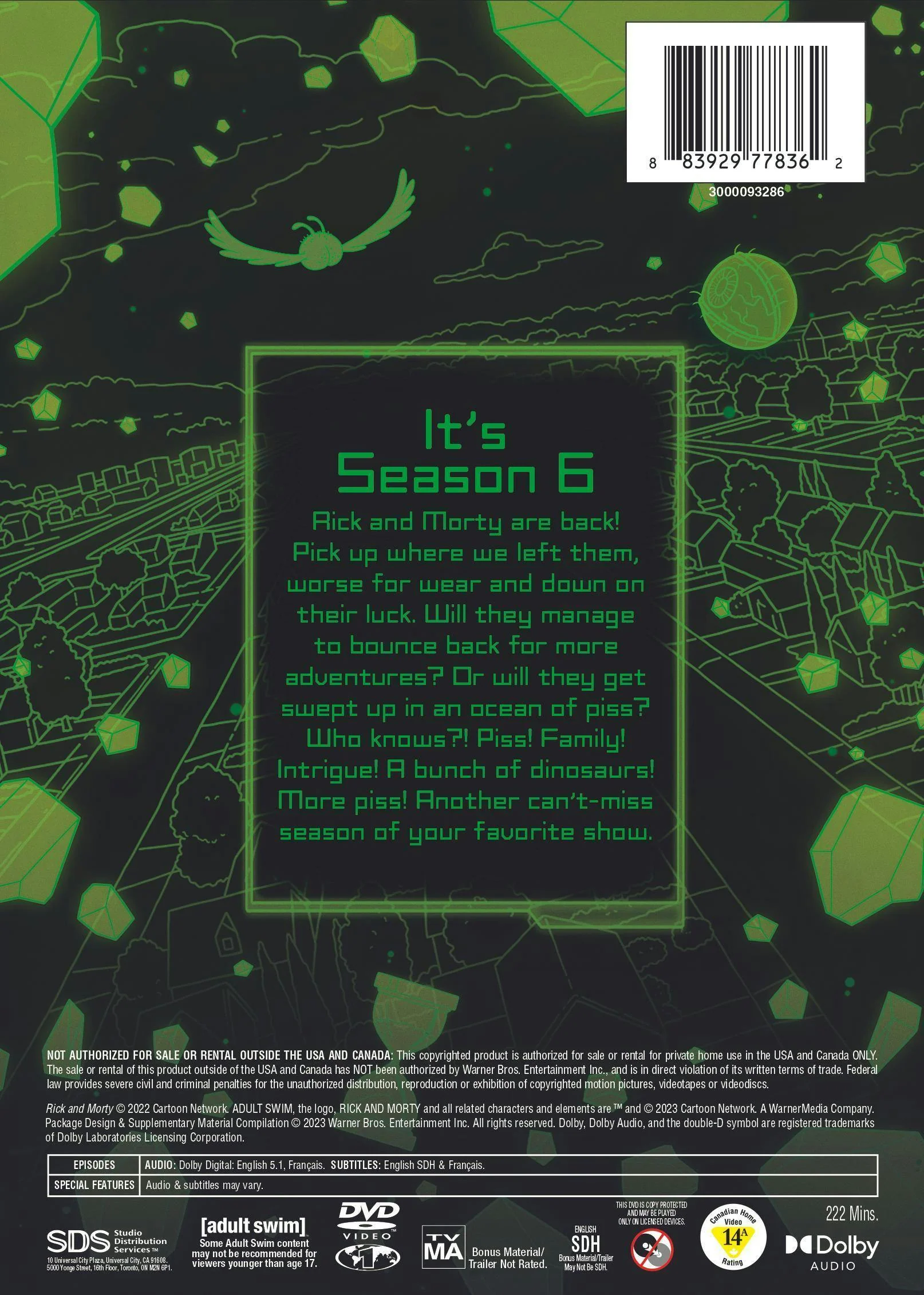 Rick and Morty: Season 6 [DVD] - Image 2