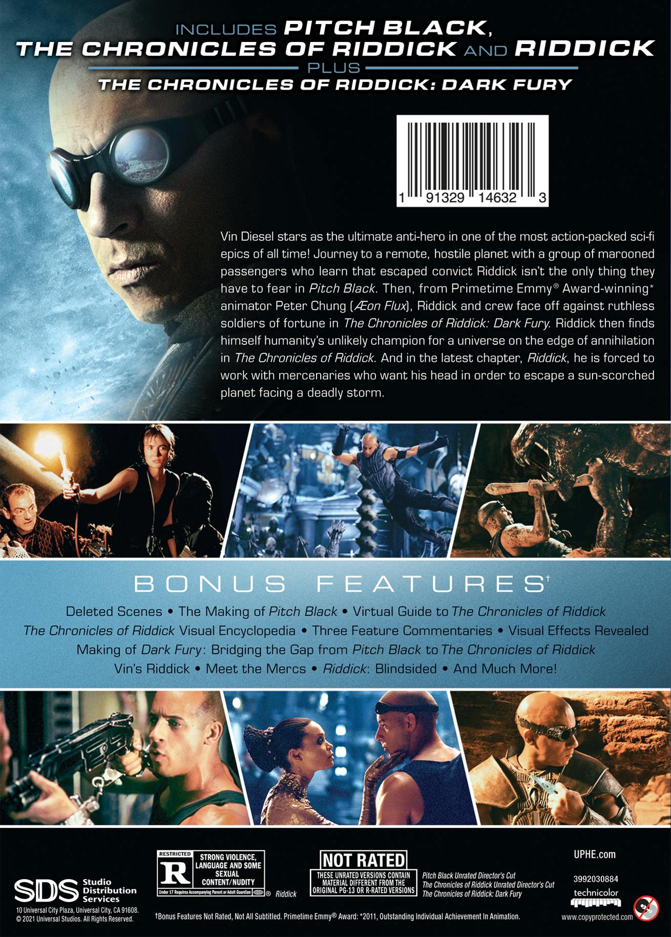 Riddick: The Complete Collection [DVD] - Image 2