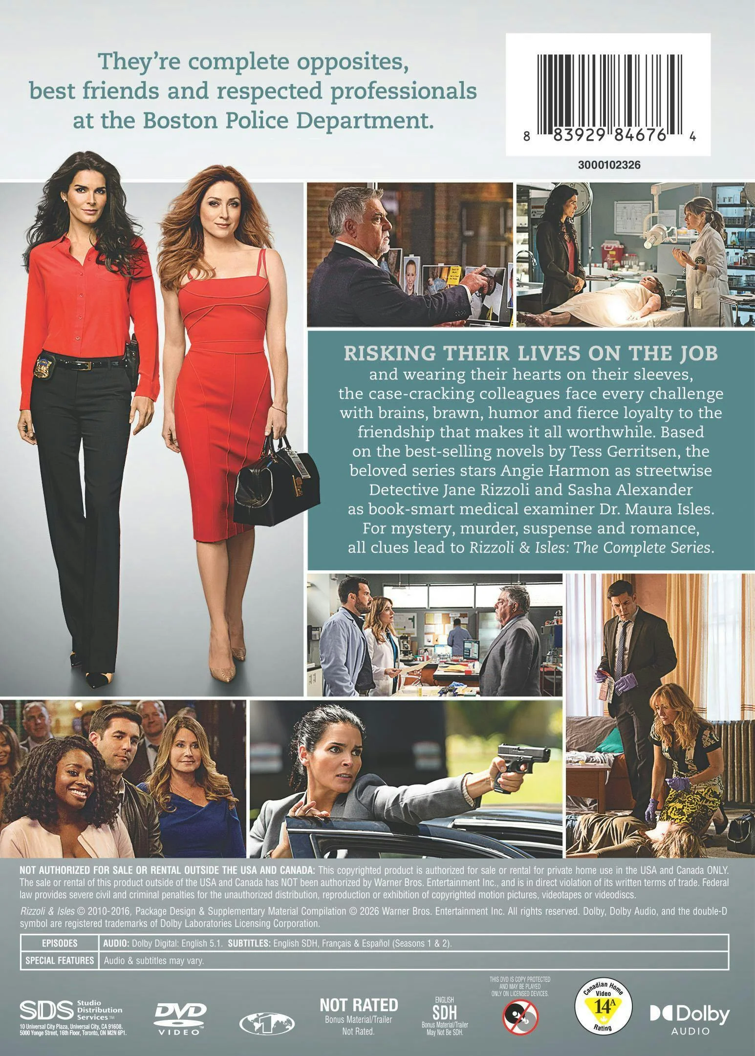 Rizzoli & Isles: The Complete Series [DVD] - Image 3