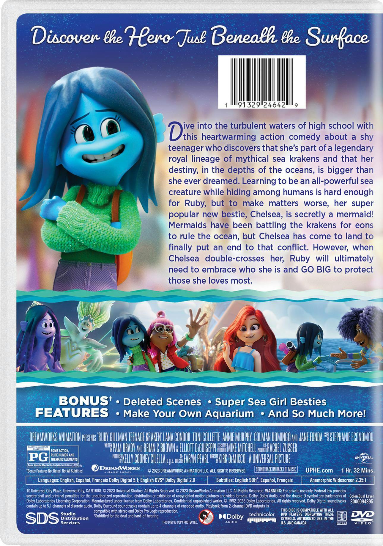 Ruby Gillman, Teenage Kraken [DVD] - Image 3