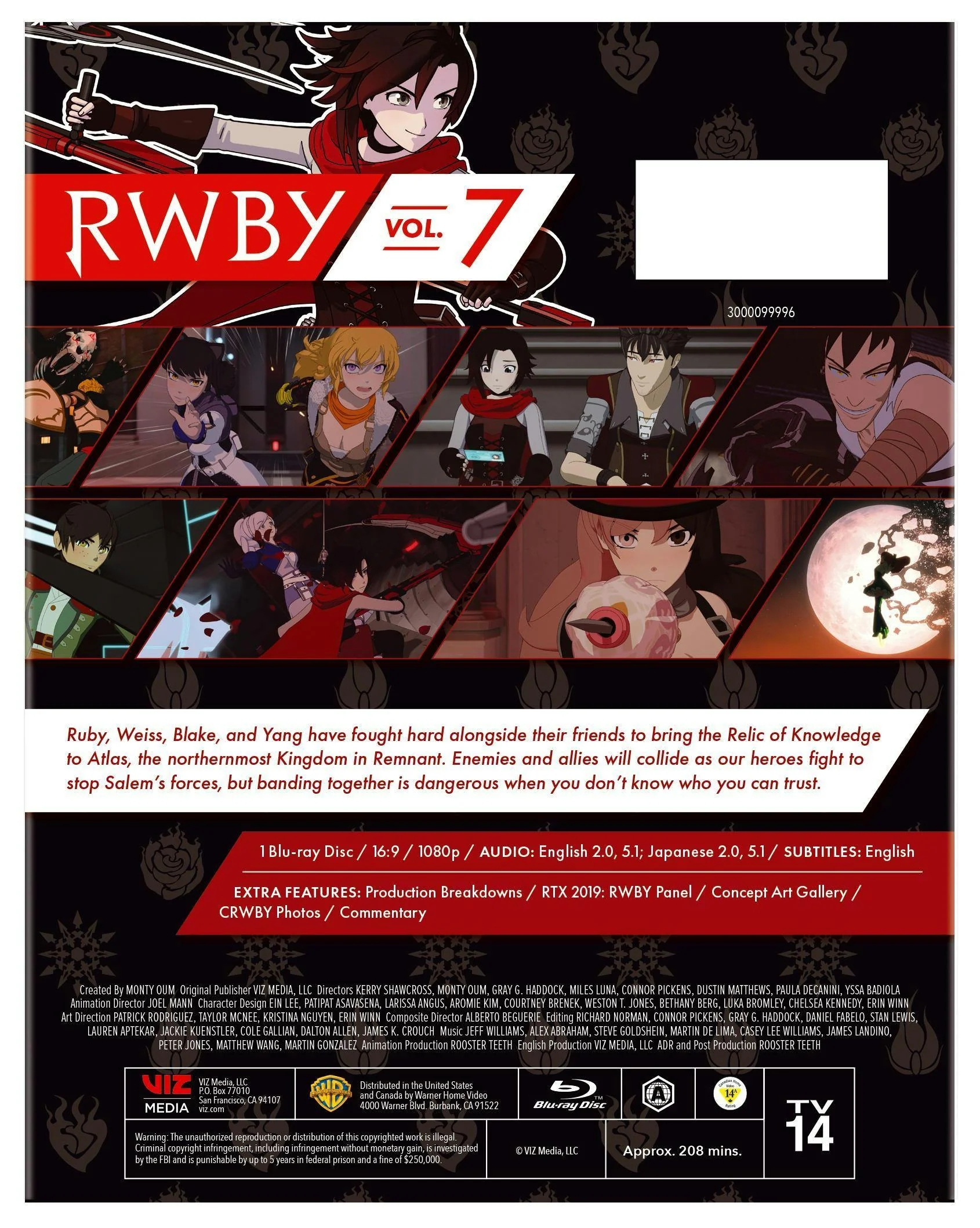 RWBY Volume 7 (Blu-ray) [Blu-ray] - Image 3