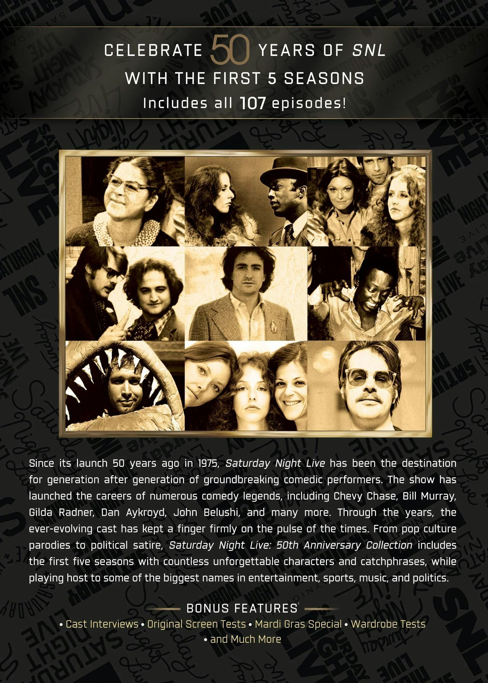 Saturday Night Live 50th Anniversary Collection: Seasons One - Five [DVD] - Image 3
