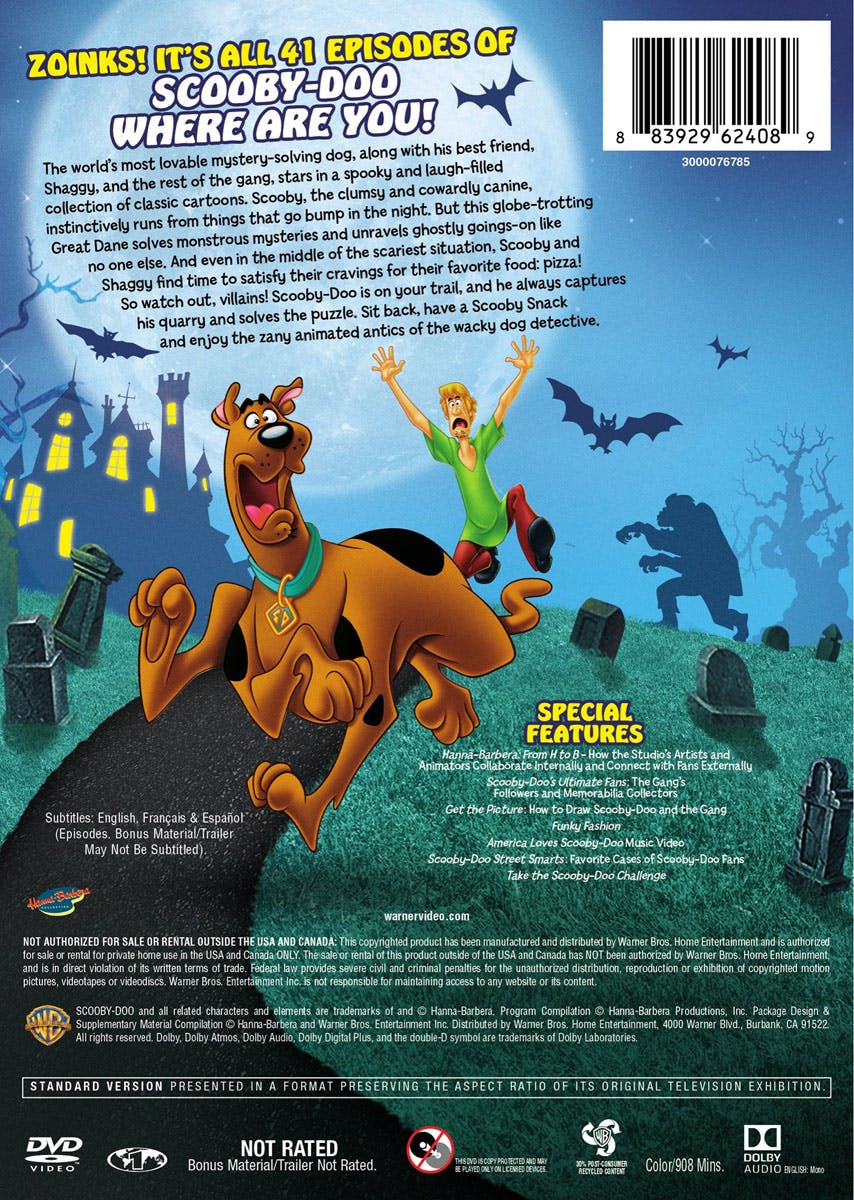 Scooby-Doo, Where Are You!: The Complete Series (Box Set) [DVD] - Image 3