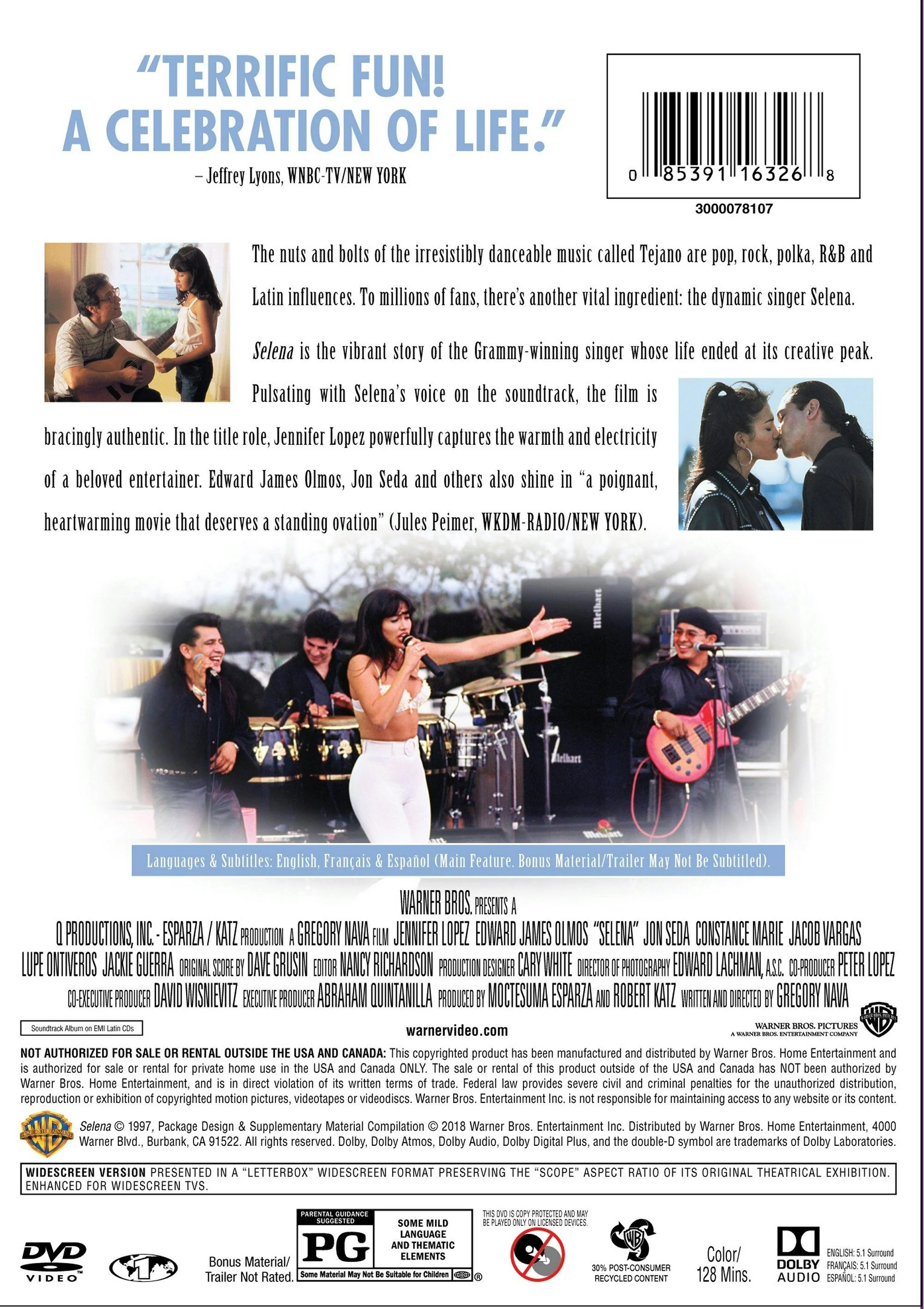 Selena (DVD New Box Art) [DVD] - Image 3