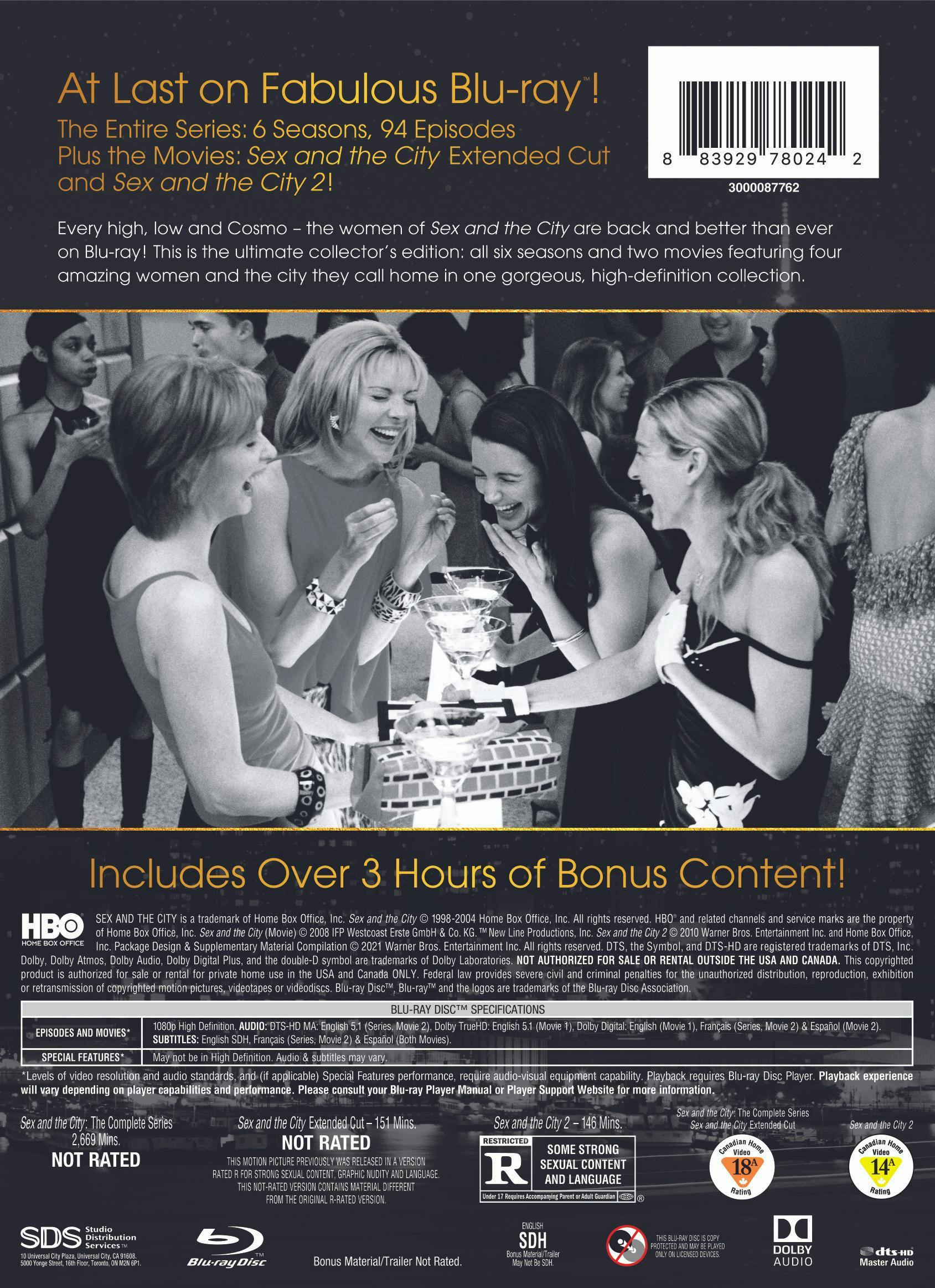 Sex and the City: The Complete Series and Films (Box Set) [Blu-ray] - Image 3
