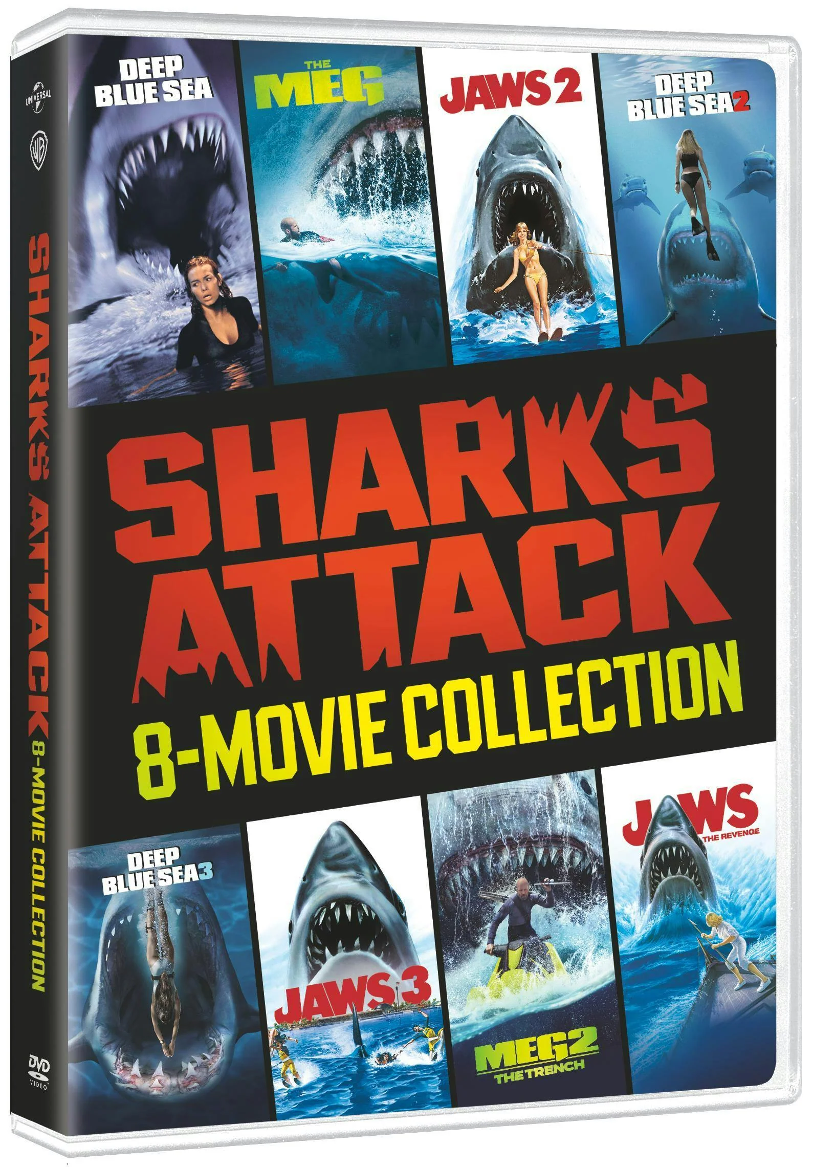 Sharks Attack 8 Film Collection [DVD] - Image 2