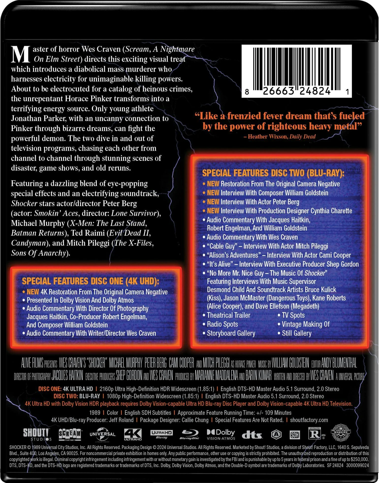 Shocker - Collector's Edition (4K Ultra HD + Blu-ray) [UHD] - Image 3