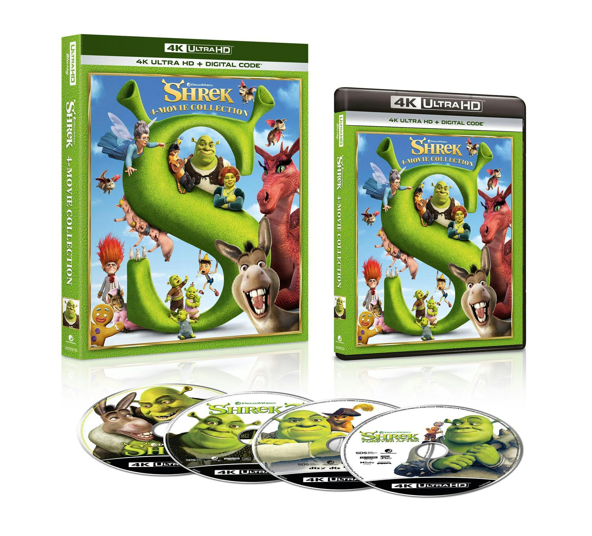 Shrek 4-Movie Collection - 4K Ultra HD + Digital (4K Ultra HD) [UHD] - Image 5