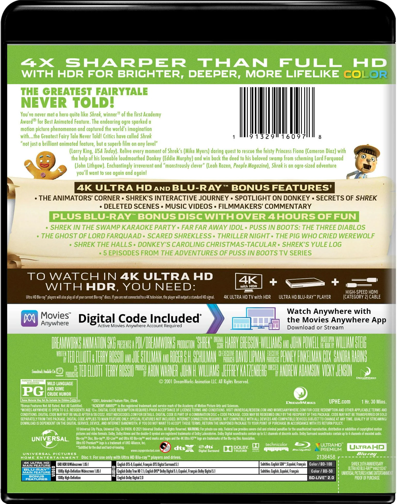 Shrek (4K UHD + Blu-ray) [UHD] - Image 3