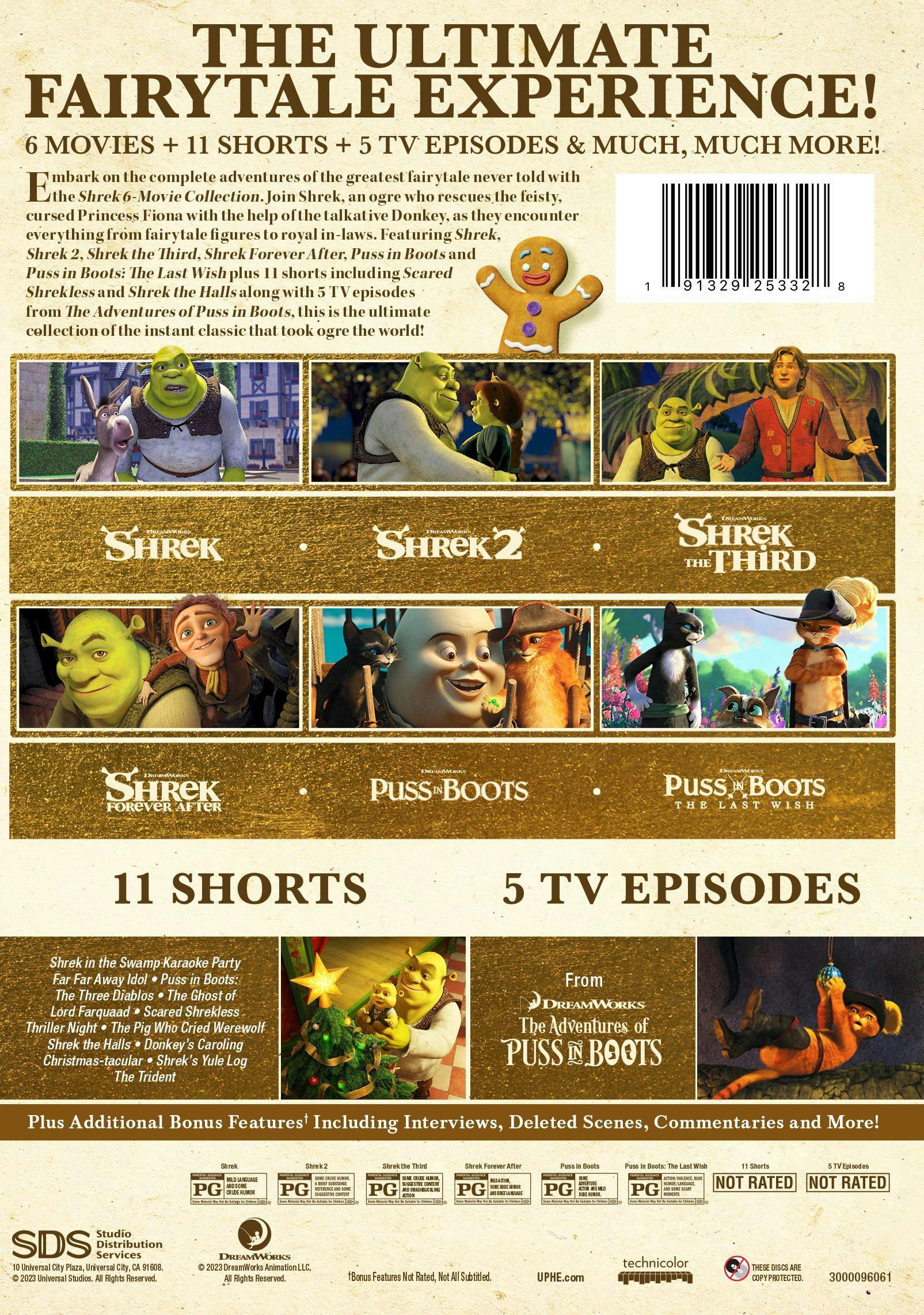 Shrek 6-Movie Collection (Box Set) [DVD] - Image 3