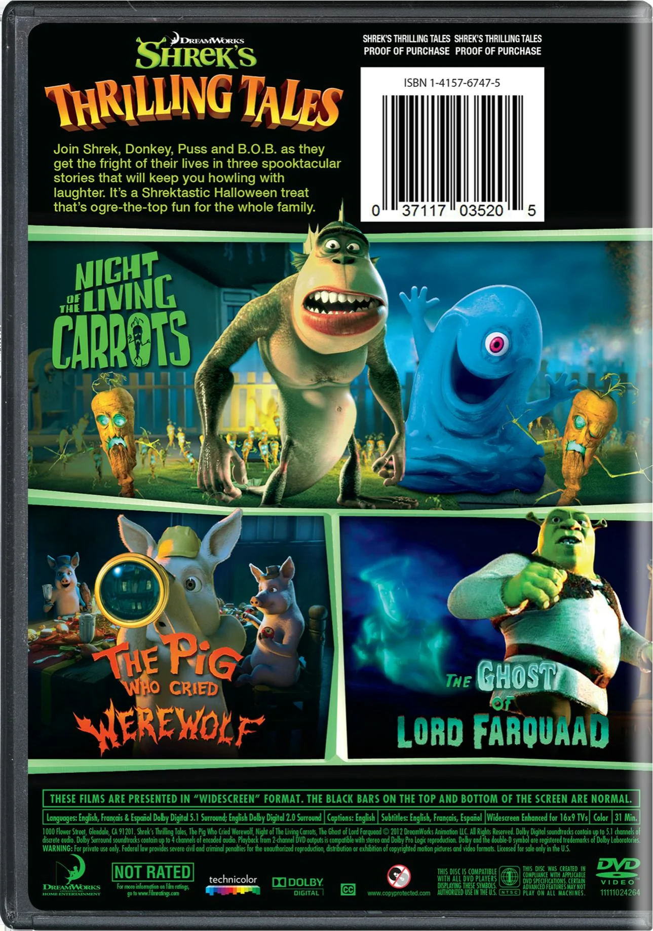 Shrek's Thrilling Tales (2018) [DVD] - Image 3