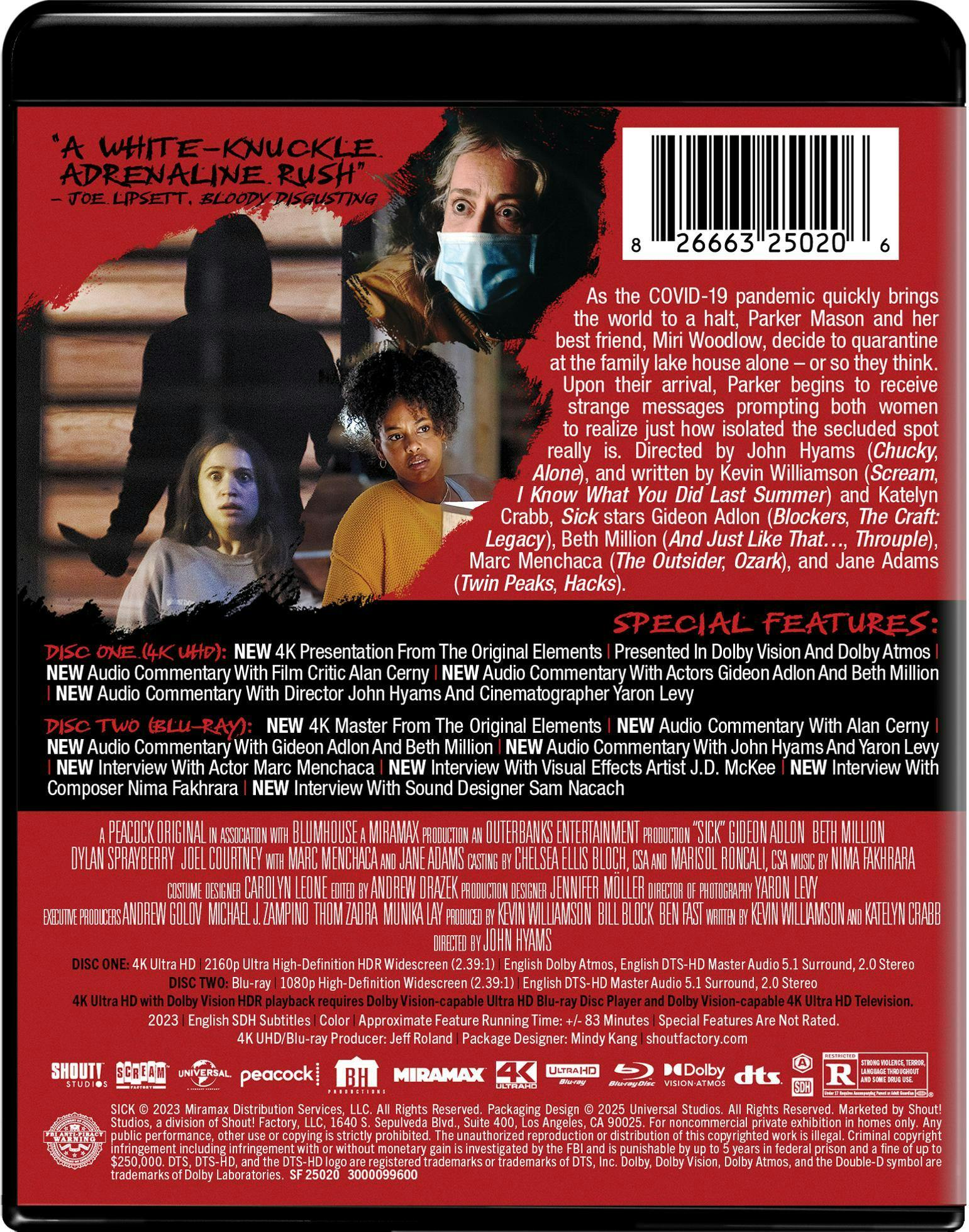 Sick - 4K Ultra HD + Blu-ray [UHD] - Image 3