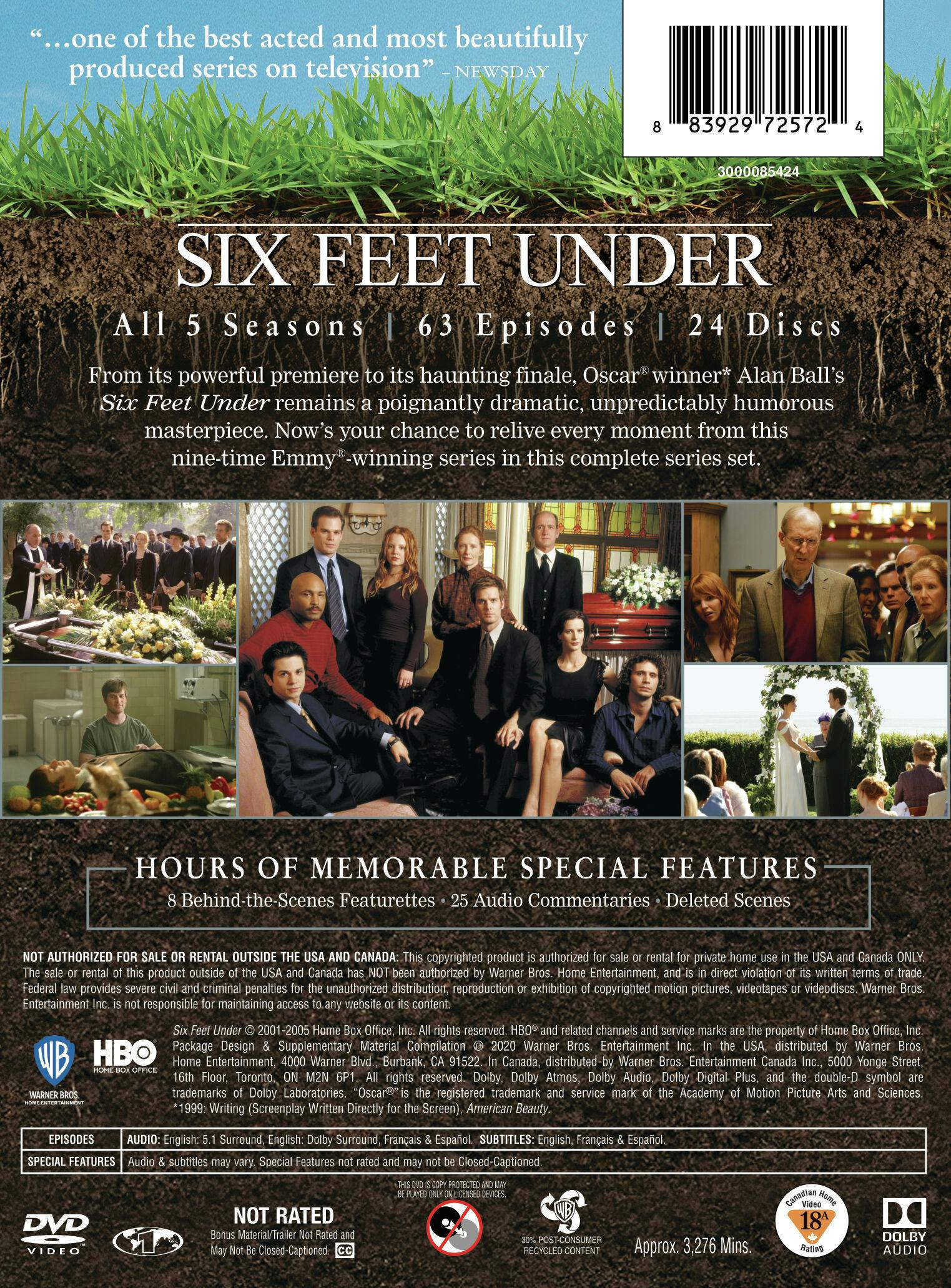 Six Feet Under: The Complete Series (Box Set) [DVD] - Image 2