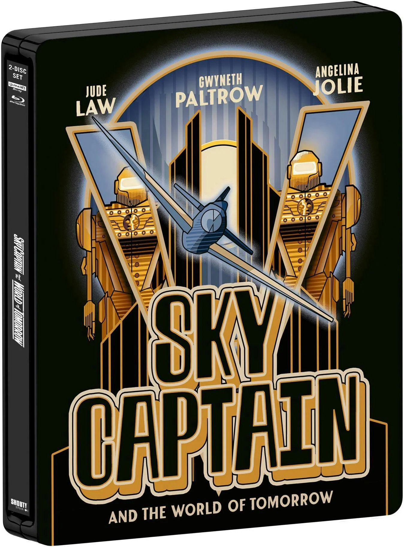 Sky Captain and the World of Tomorrow (Limited Edition 4K Ultra HD Steelbook + Blu-ray) [UHD] - Image 2