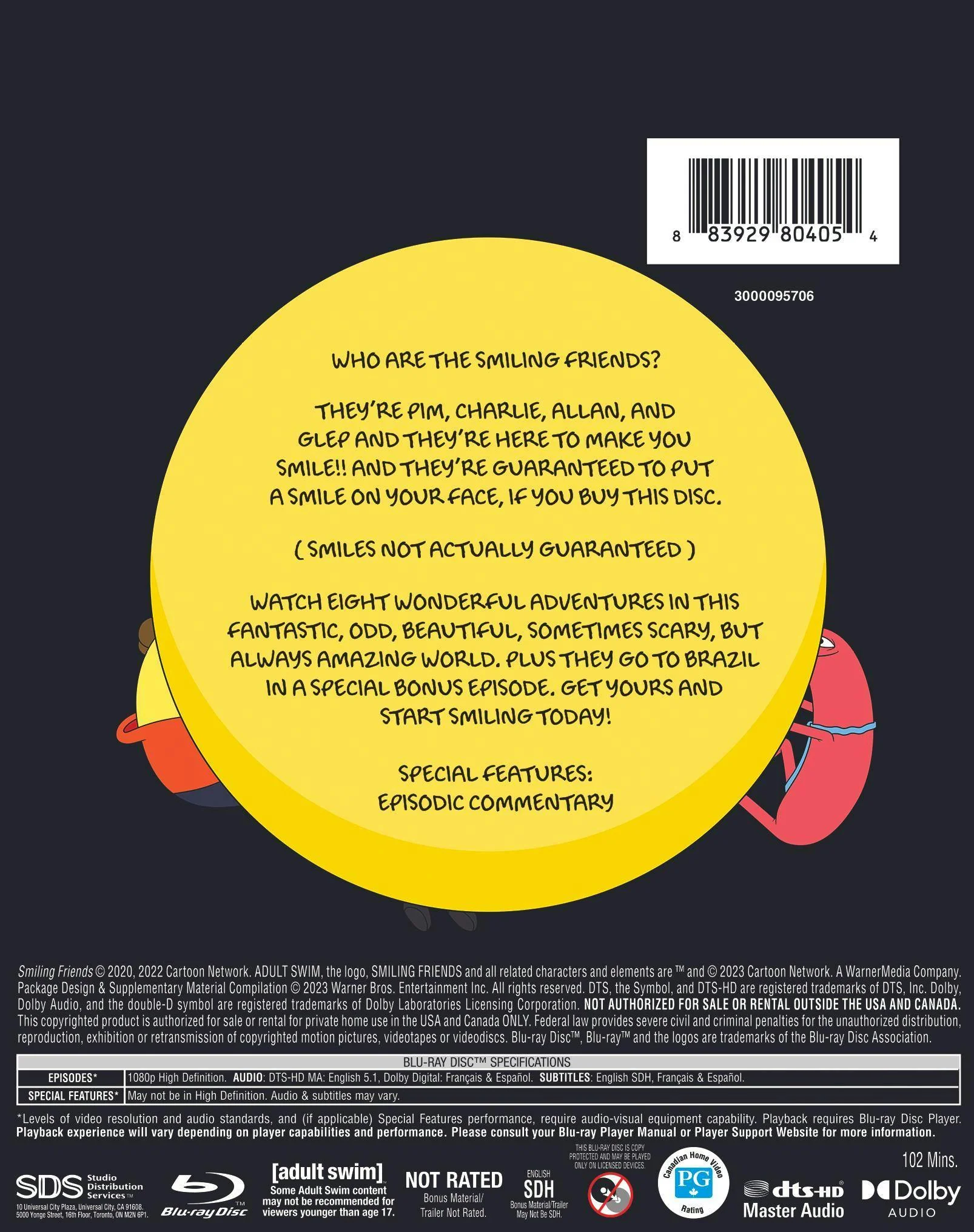 Smiling Friends: The Complete First Season [Blu-ray] - Image 3