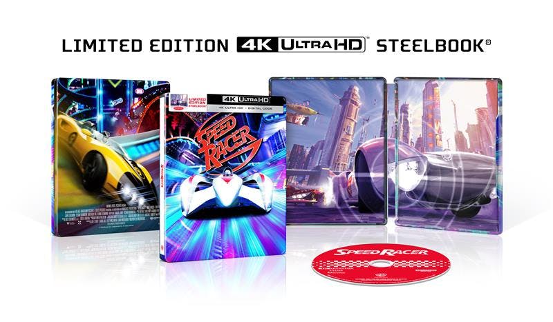 Speed Racer (Limited Edition 4K Ultra HD Steelbook + Digital) [UHD]