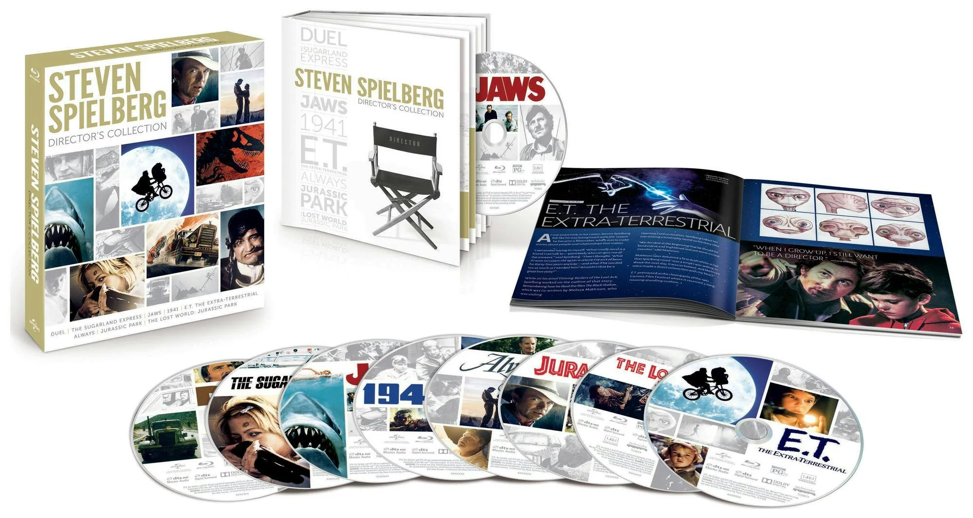 Steven Spielberg Director's Collection (Box Set) [Blu-ray] - Image 3