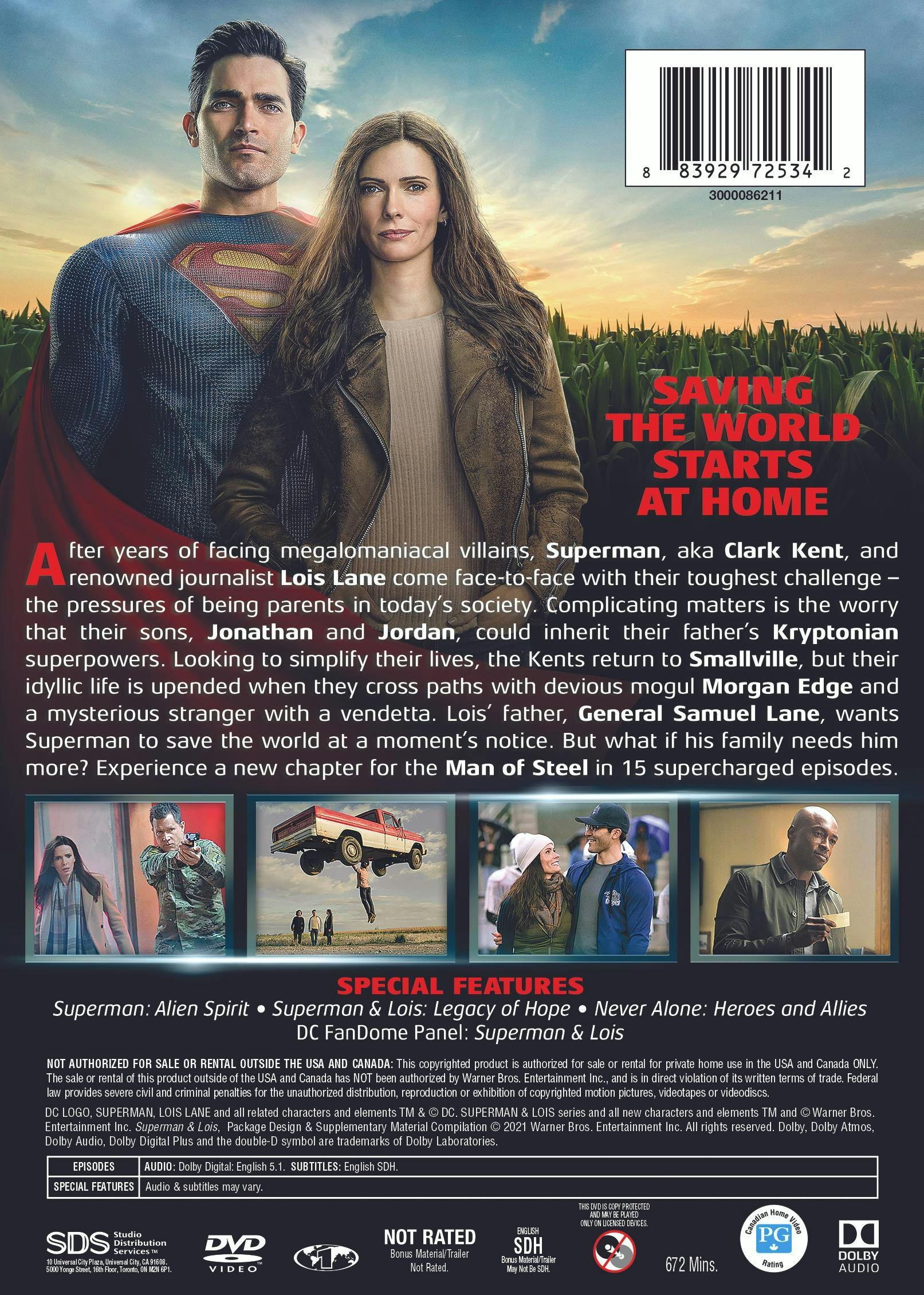 Superman & Lois: The Complete First Season [DVD] - Image 3