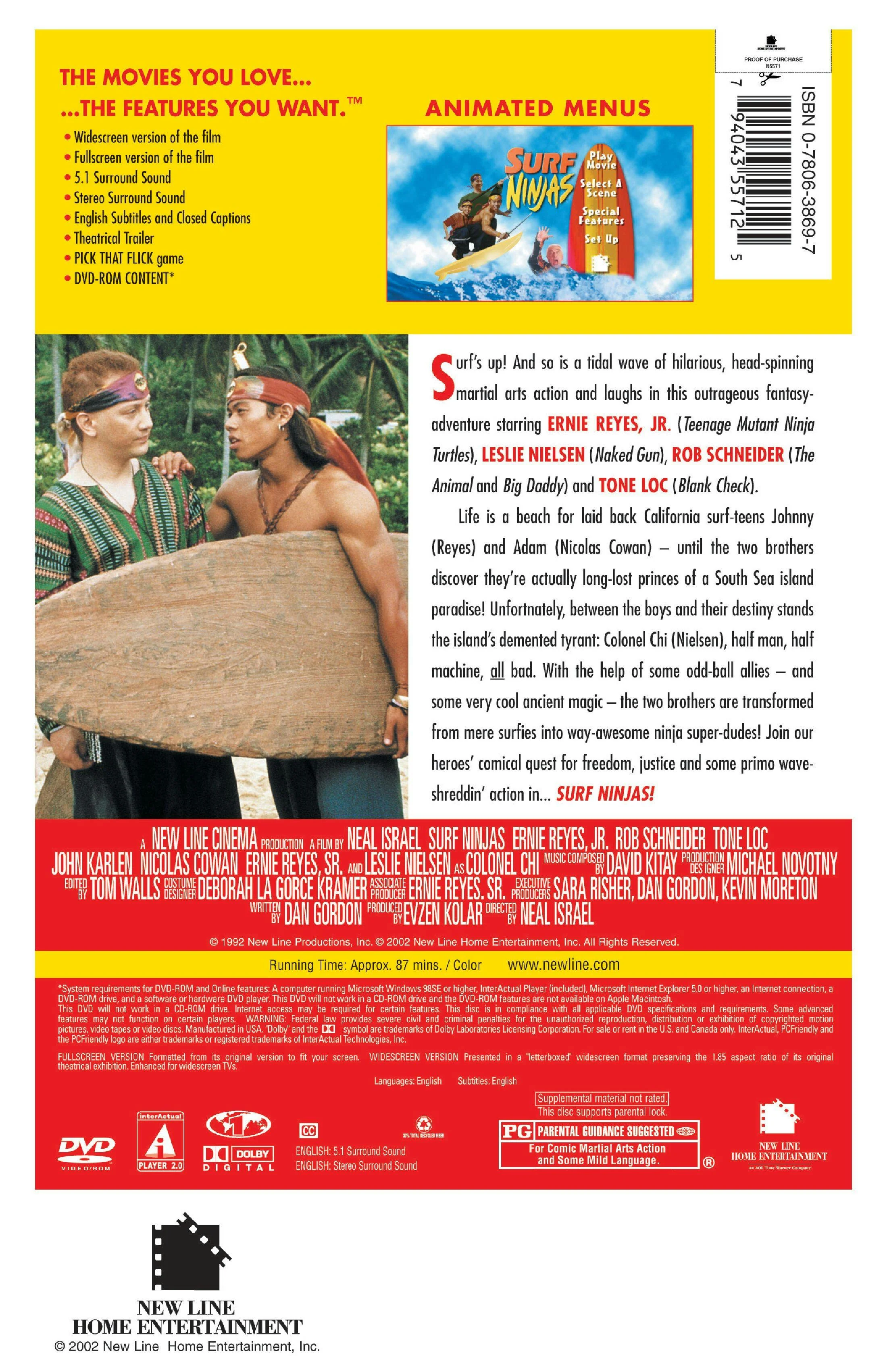 Surf Ninjas [DVD] - Image 2