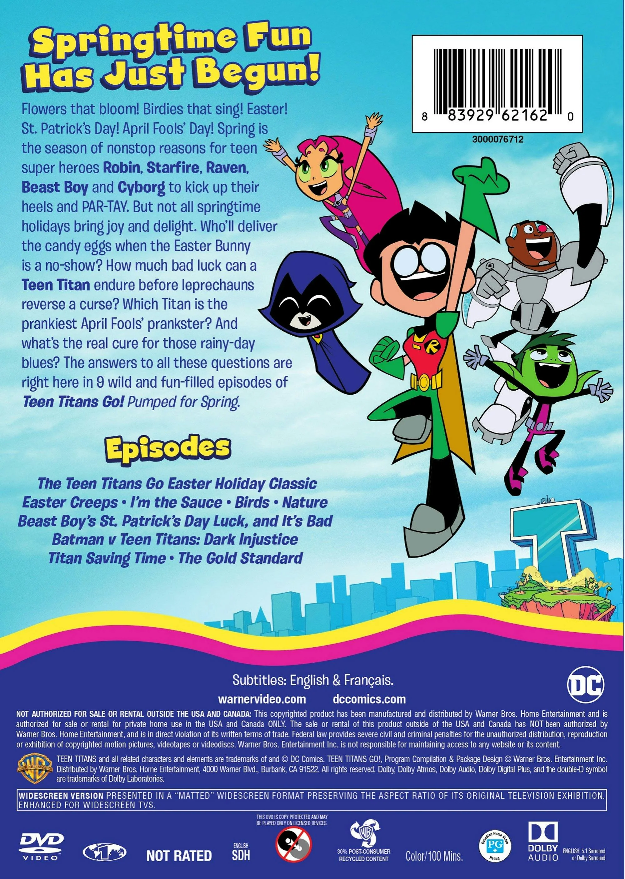 Teen Titans Go! Pumped for Spring [DVD] - Image 2
