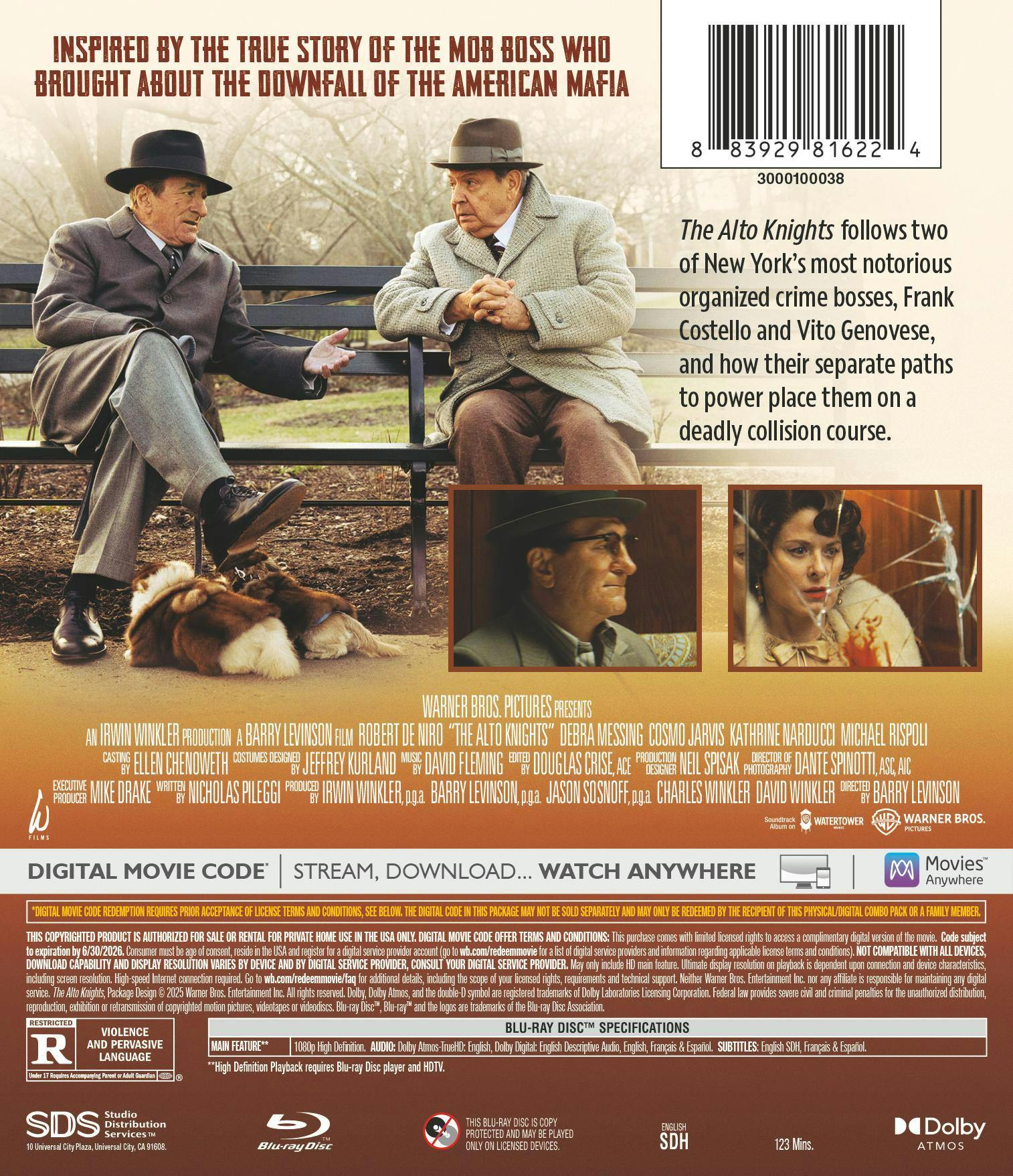 The Alto Knights [DVD] - Image 3