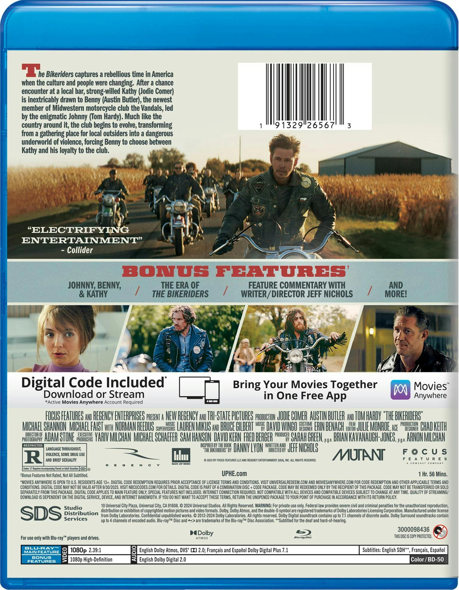 The Bikeriders - Collector's Edition Blu-ray + Digital [Blu-ray] - Image 3