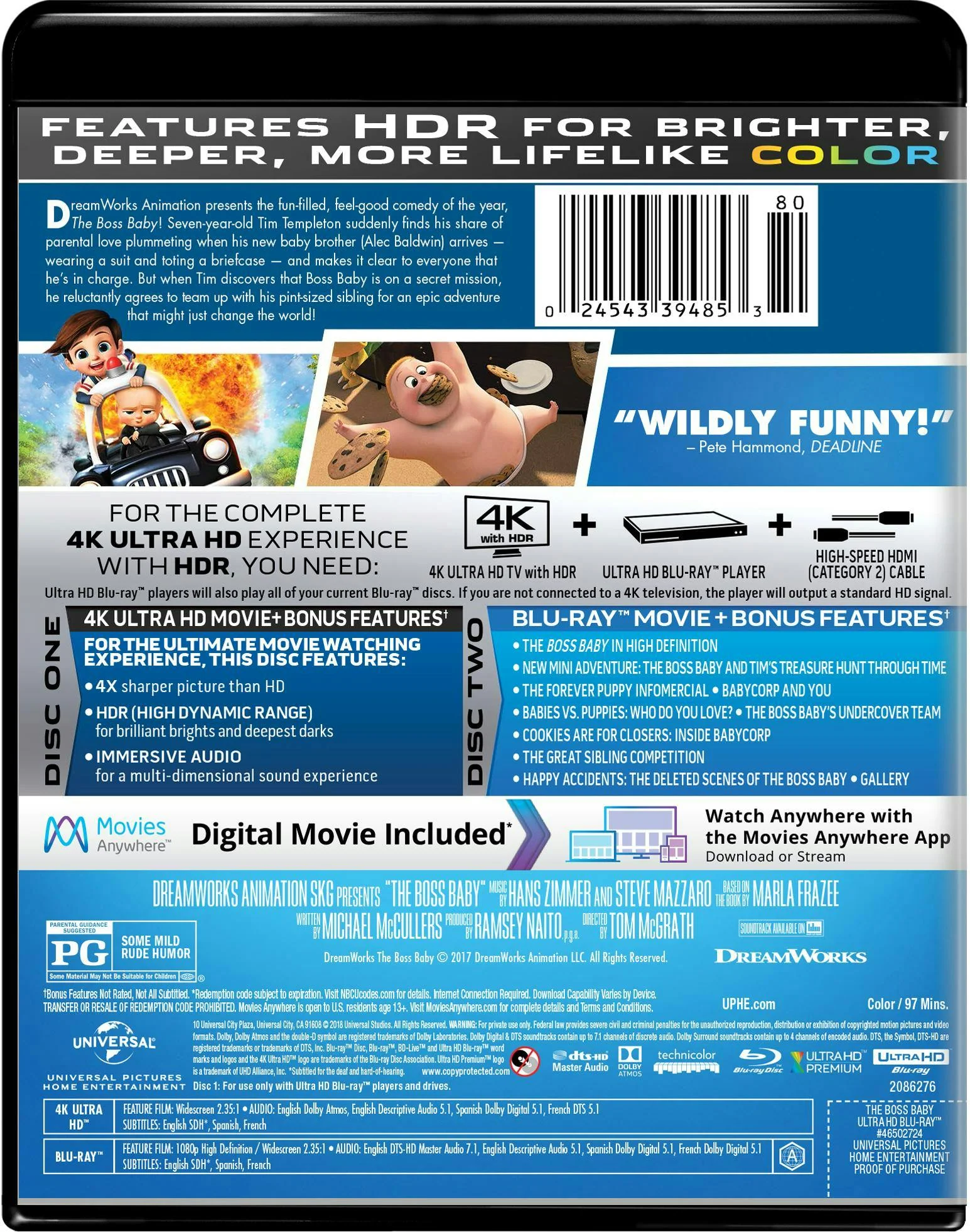 The Boss Baby (4K Ultra HD) [UHD] - Image 3