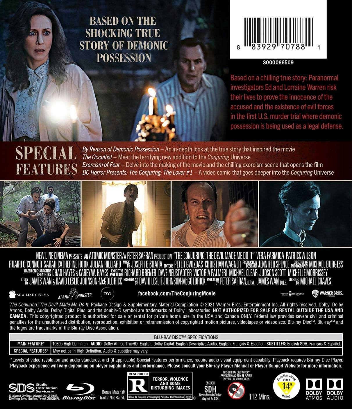 The Conjuring: The Devil Made Me Do It [Blu-ray] - Image 3